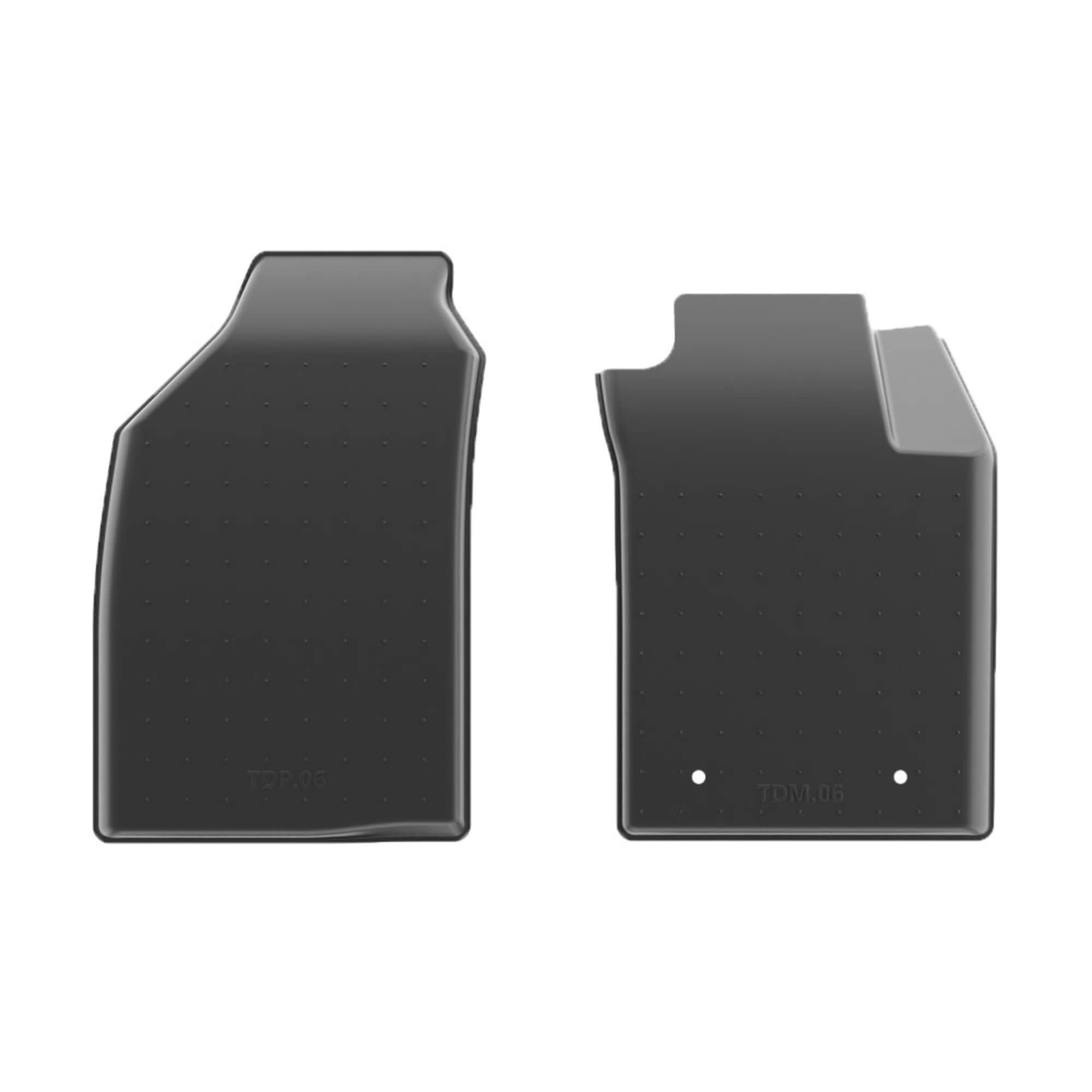Tapete Tipo Bandeja 2P Preto Modelo Strada 2020 em diante c/ 2 Peças Grid - TB01006