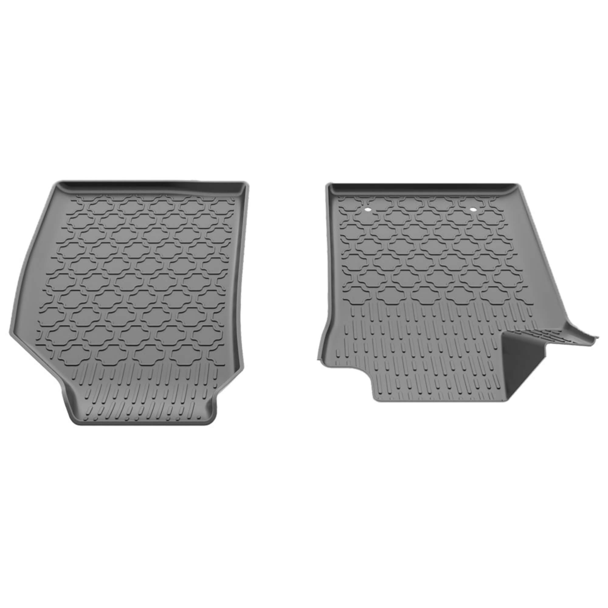 Tapete Tipo Bandeja 2P Preto Modelo Strada 2020 em diante c/ 2 Peças Grid - TB01006