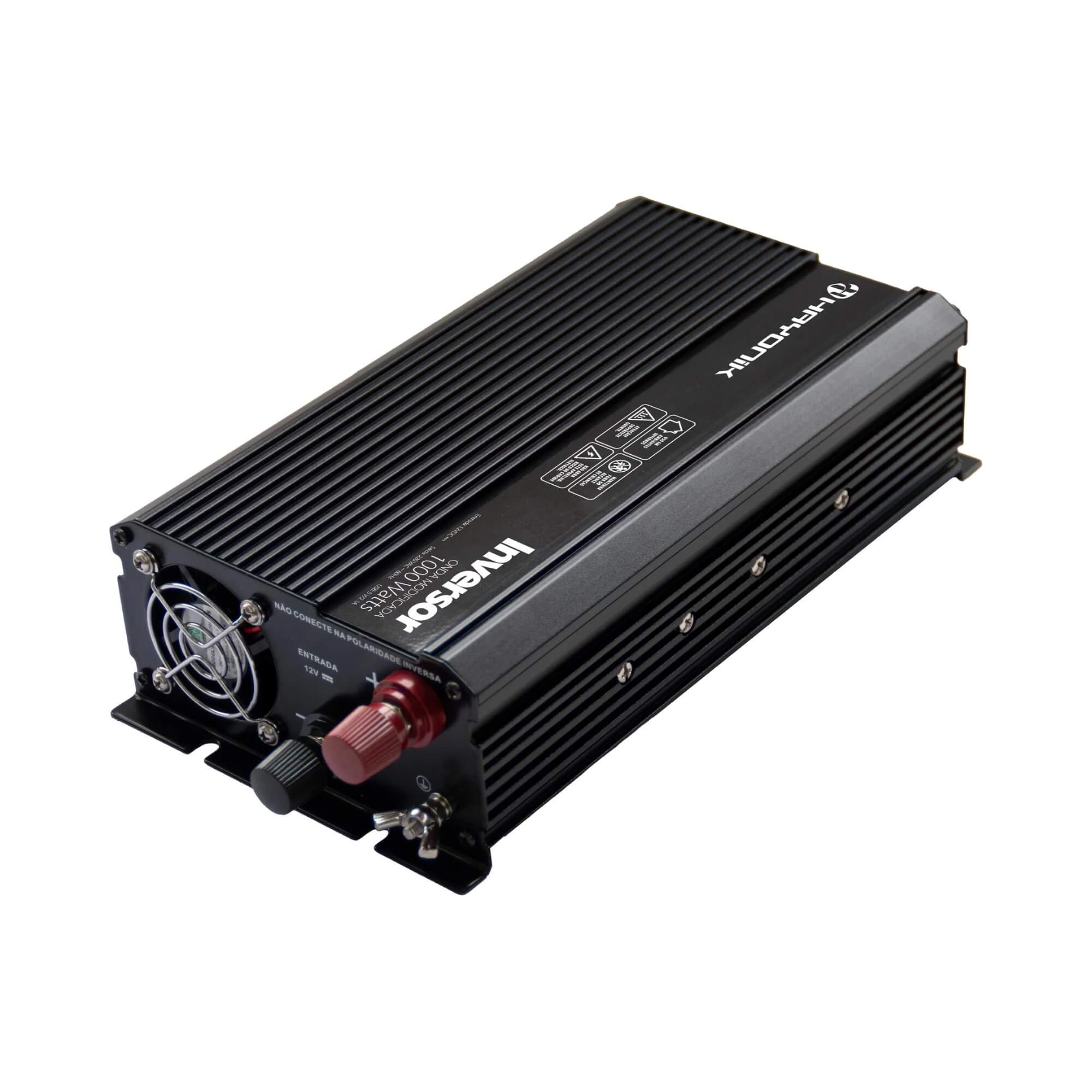 Inversor Automotivo MSW Onda Modificada 1000W 12V/220V Hayonik - 84820