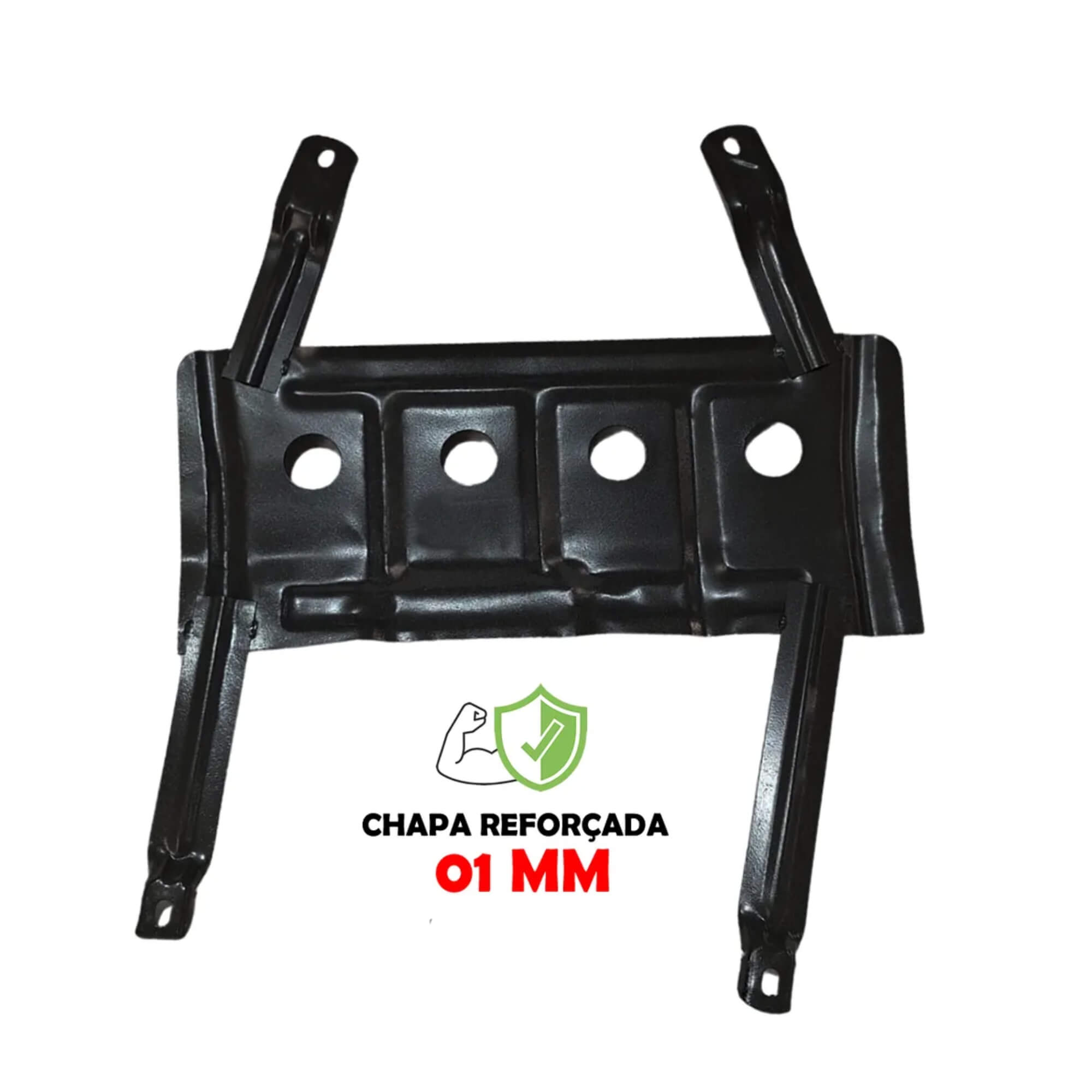 Protetor de Cárter Motor Aço Chevrolet Onix Turbo 2026 Atos - AT-4203S
