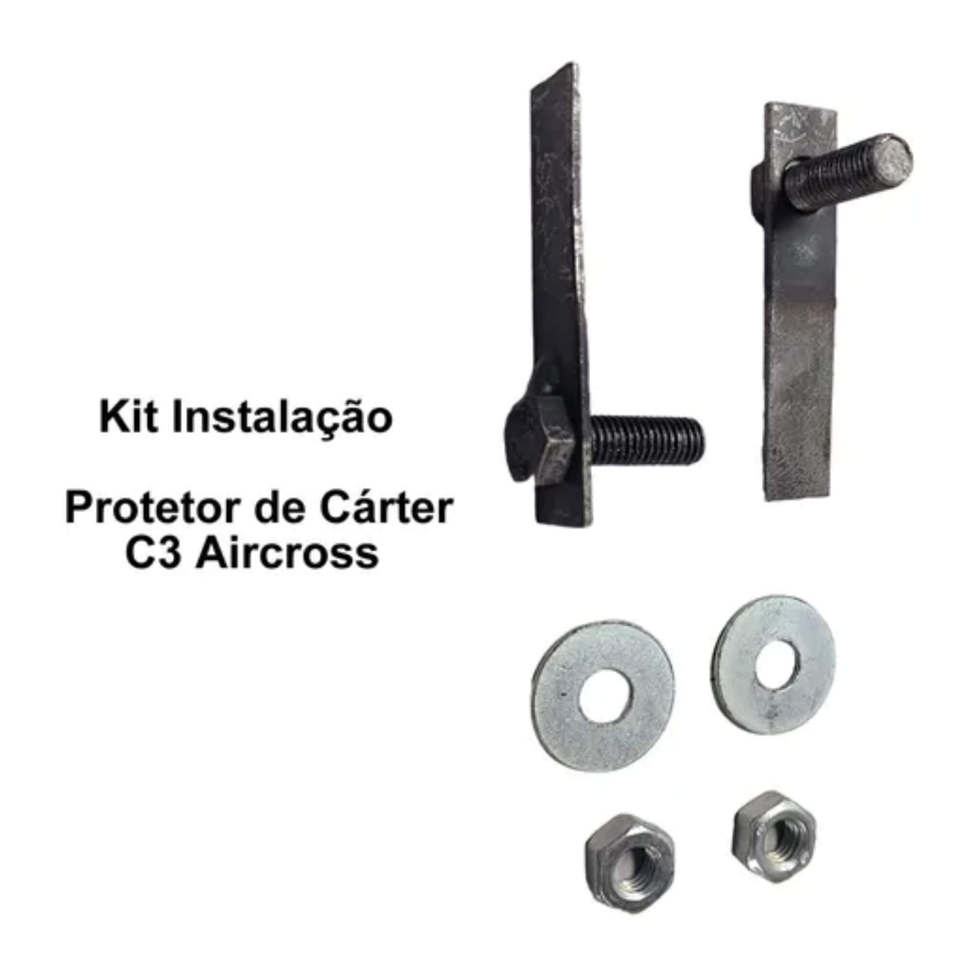 Protetor de Cárter C3 Aircross (Shine/Feelpack/Feel) 2024/2025 e Basalt 2025 Atos - AT-5516S