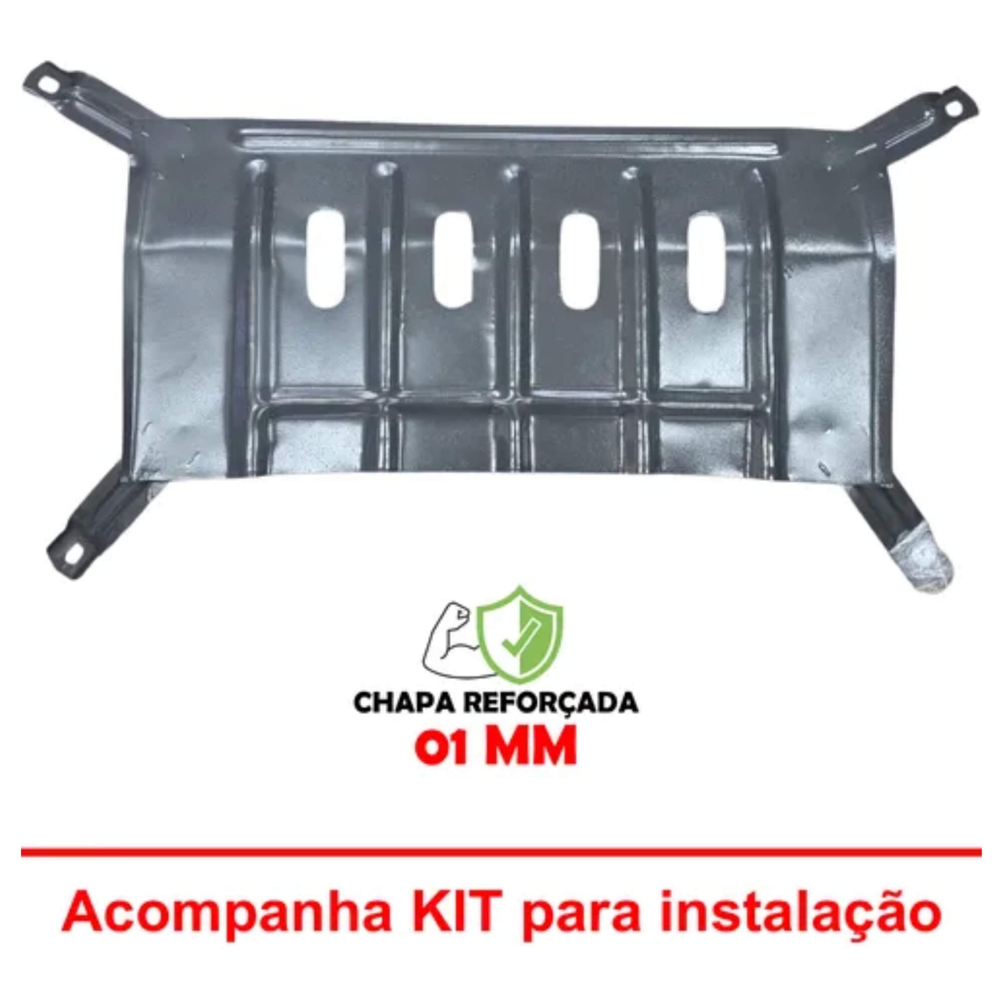 Protetor de Cárter New Kicks 1.0 Turbo (Sense/Advanced/Exclusive) 2026 Atos - AT-7151S