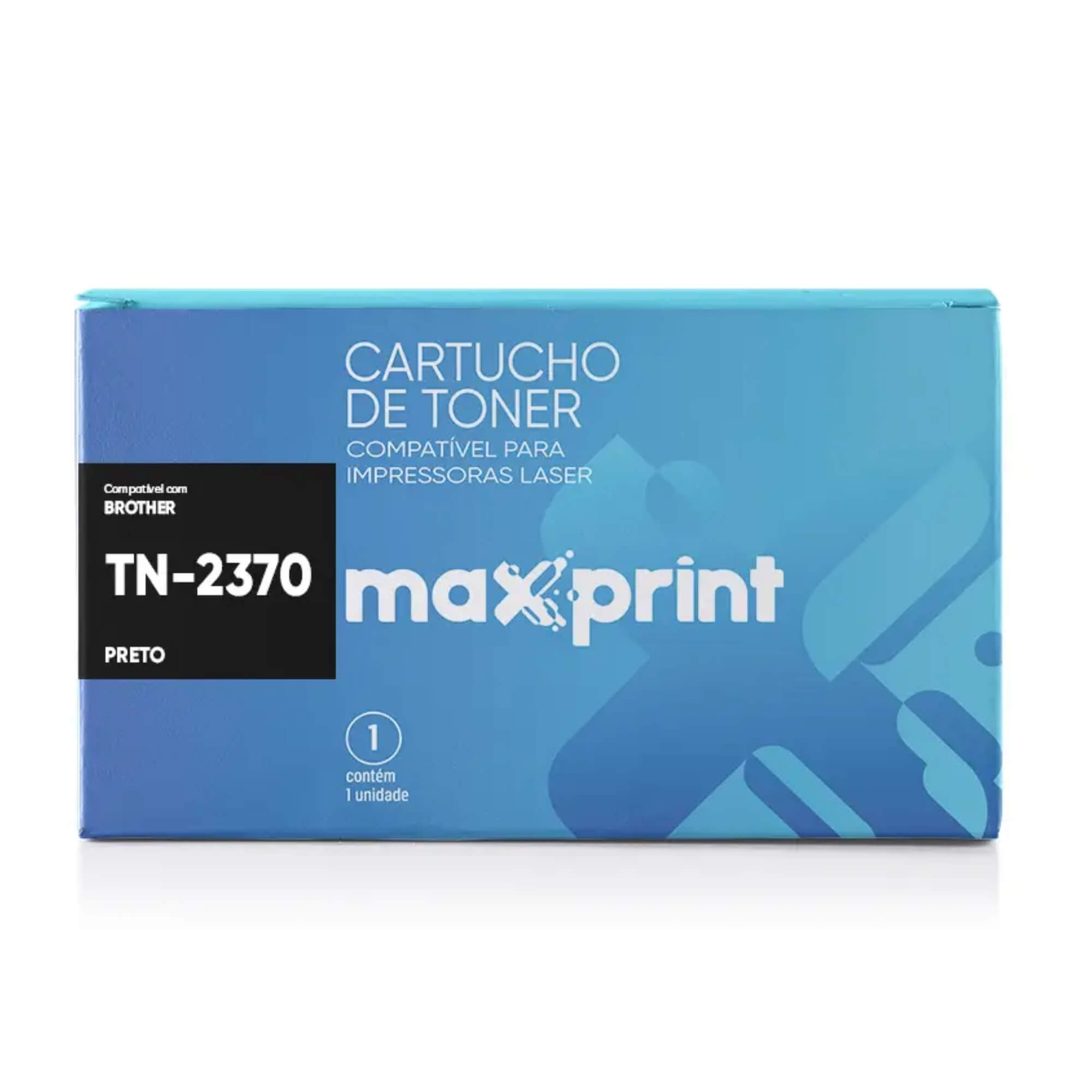 Cartucho de Toner TN-2370 Preto Compatível com Brother Maxprint - 5613911