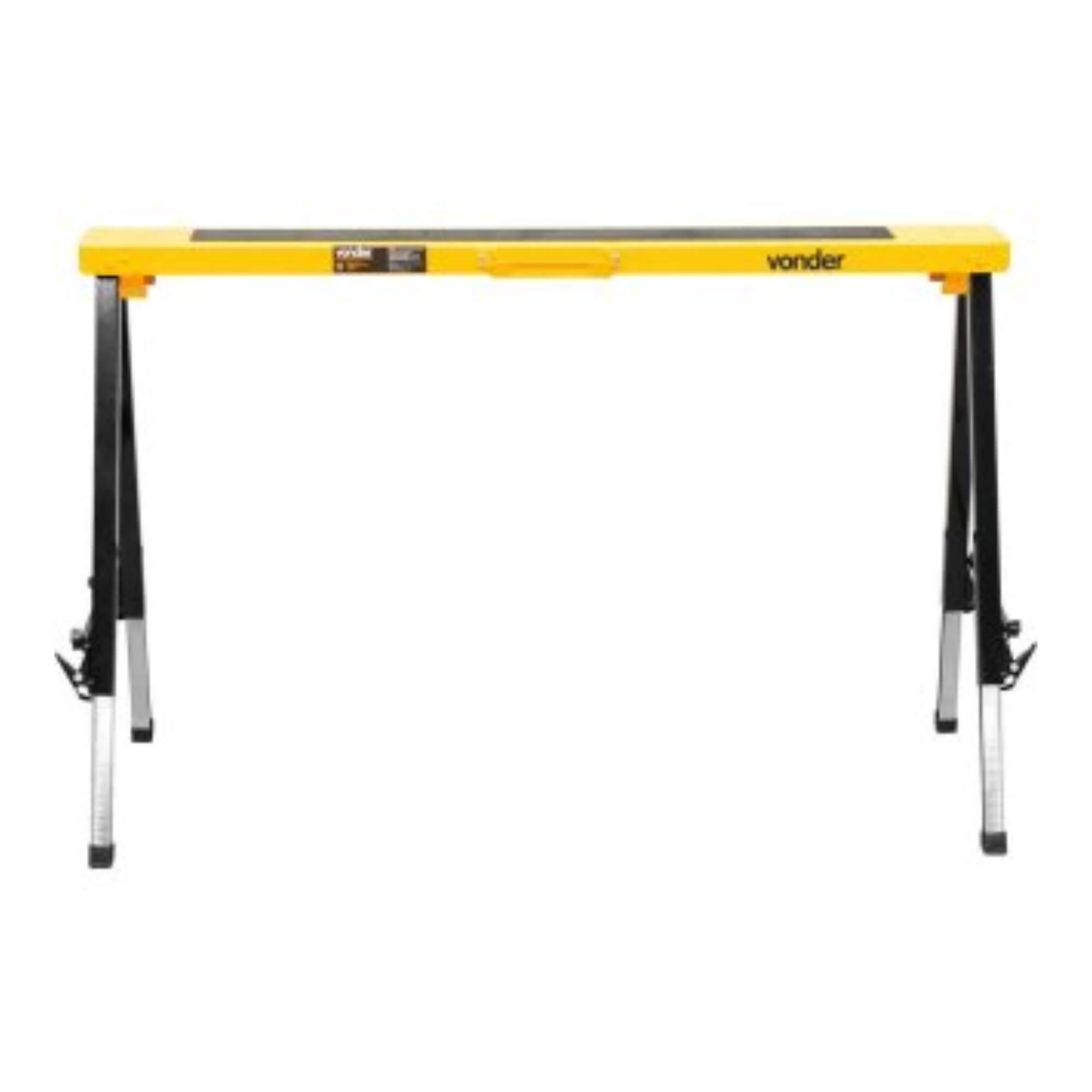 Cavalete Metálico Portátil 150kg Dobrável Altura Ajustável Vonder - 6824150000