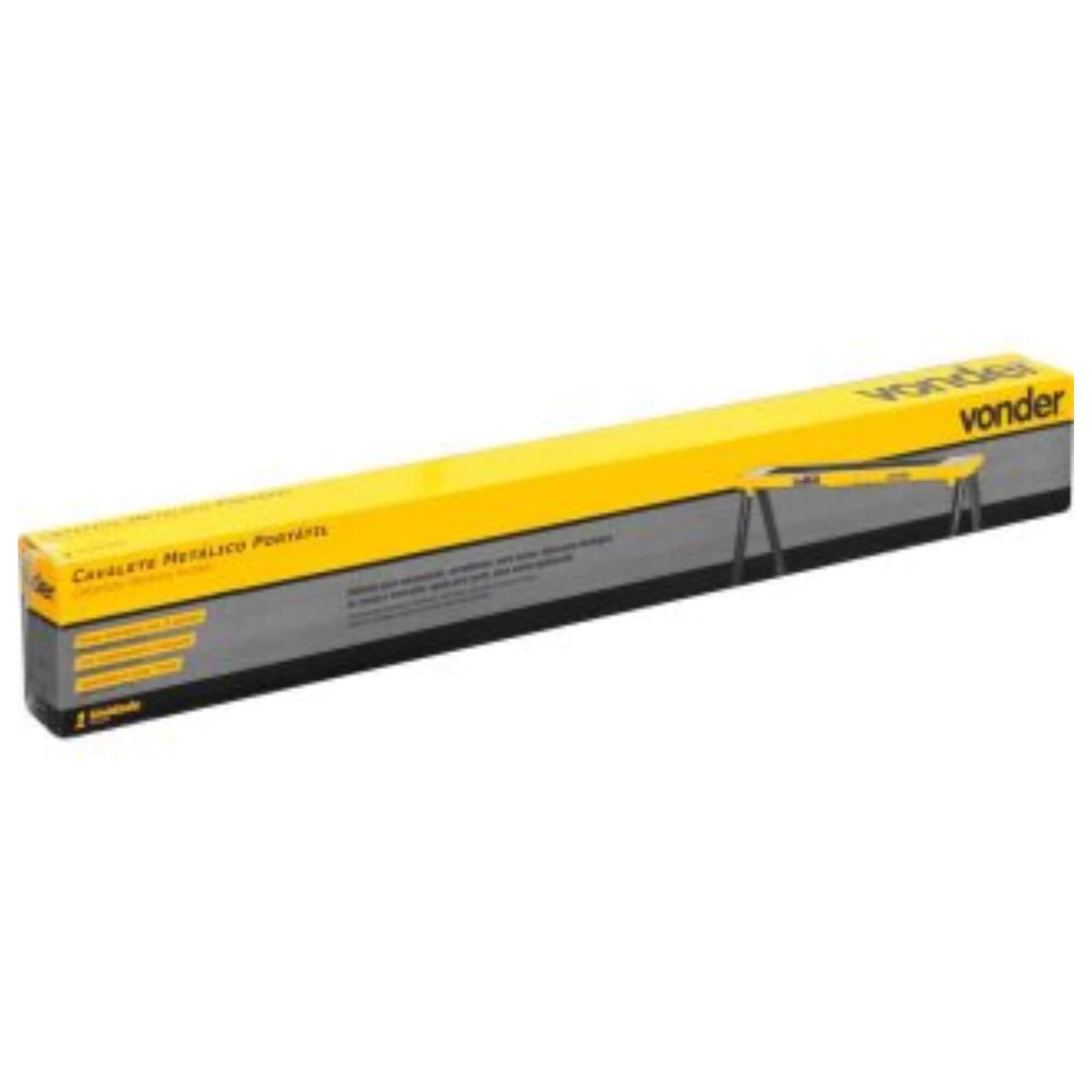 Cavalete Metálico Portátil 150kg Dobrável Altura Ajustável Vonder - 6824150000