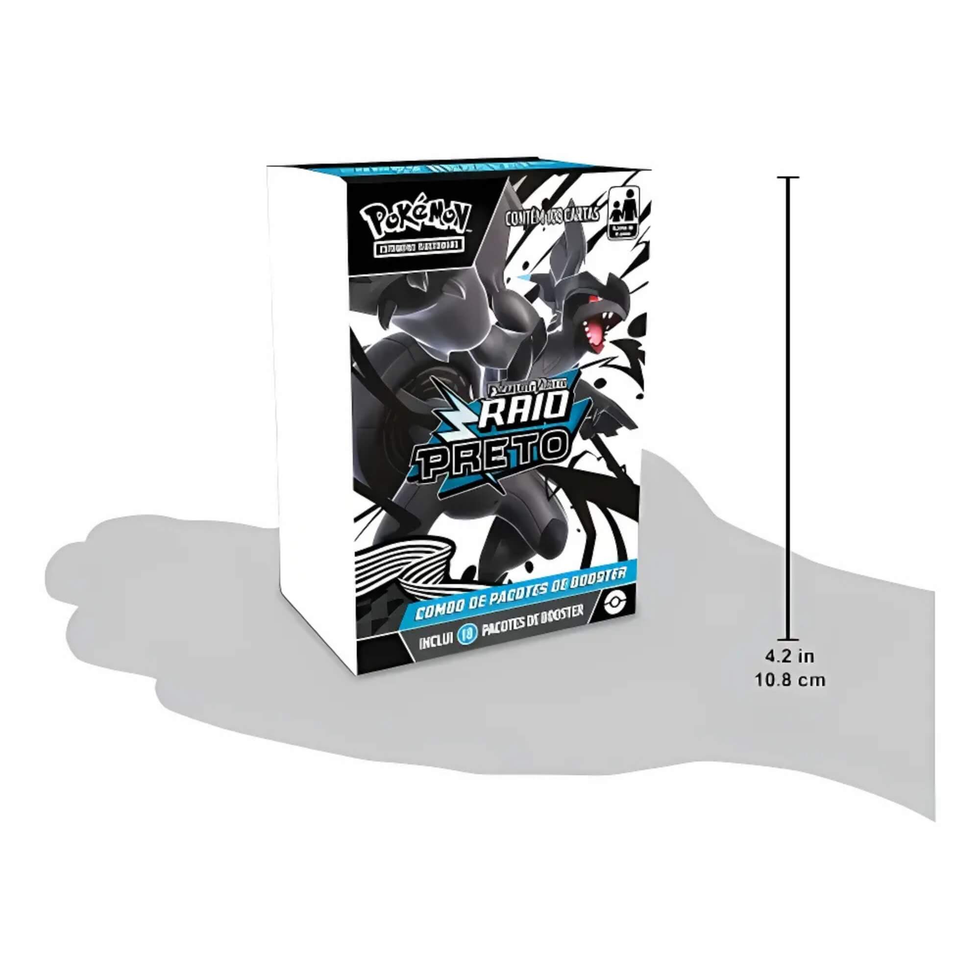 Pokemon Combo de Booster EV10.5 Raio Preto Copag - 35907