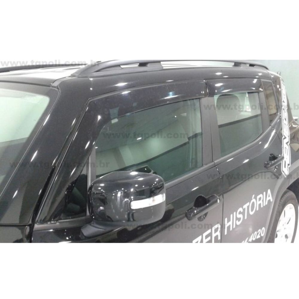 Calha De Chuva Jeep Renegade 2015 a 2018 - Tiger JP9700