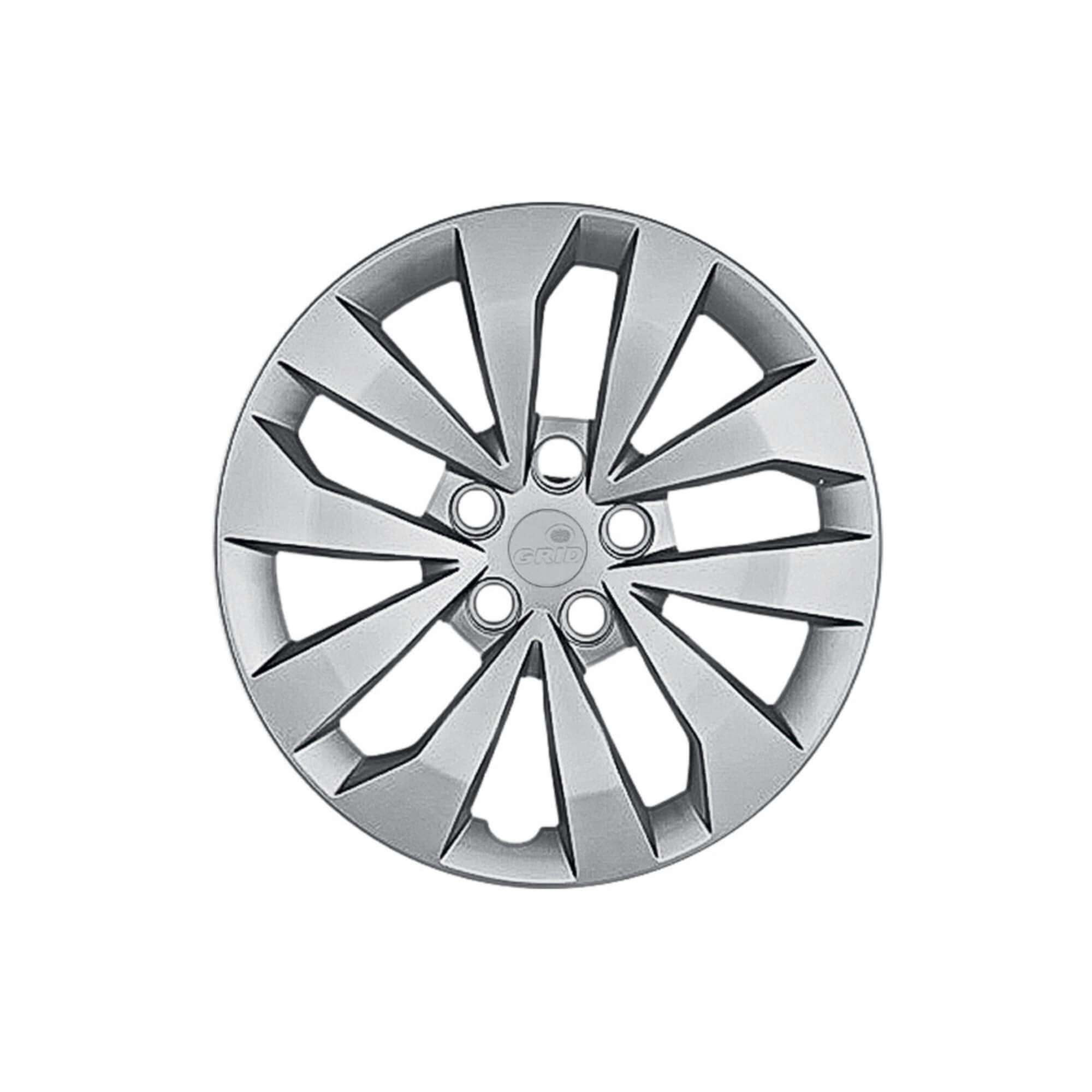 Calota Aro 15" cor Prata Modelo Fox 2015 Jogo c/ 4 Calotas Grid - 147CP-PTA-E