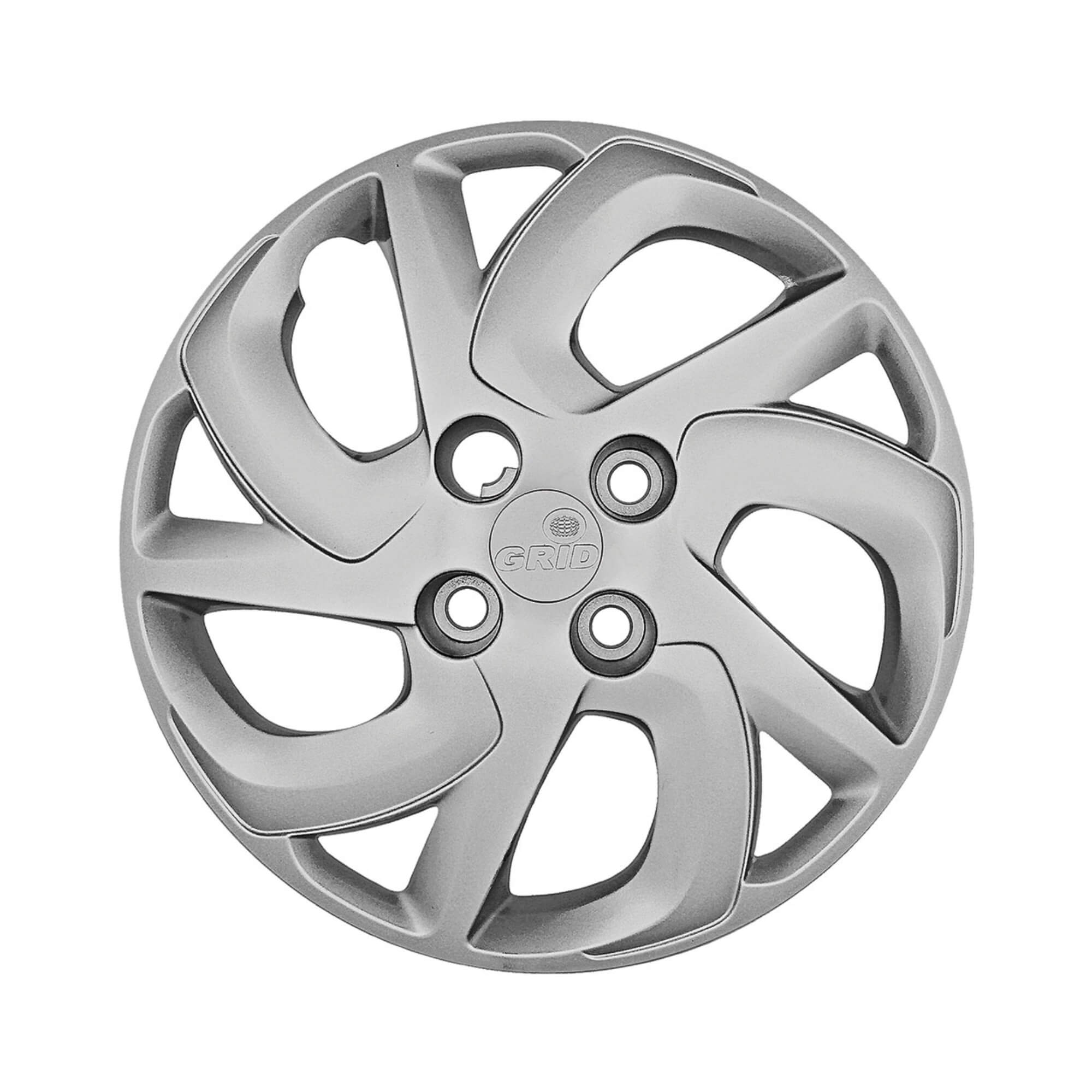 Calota Aro 14" cor Prata Modelo Palio Fire 15/16 Jogo c/ 4 Calotas Grid - 231CB-PTA-E