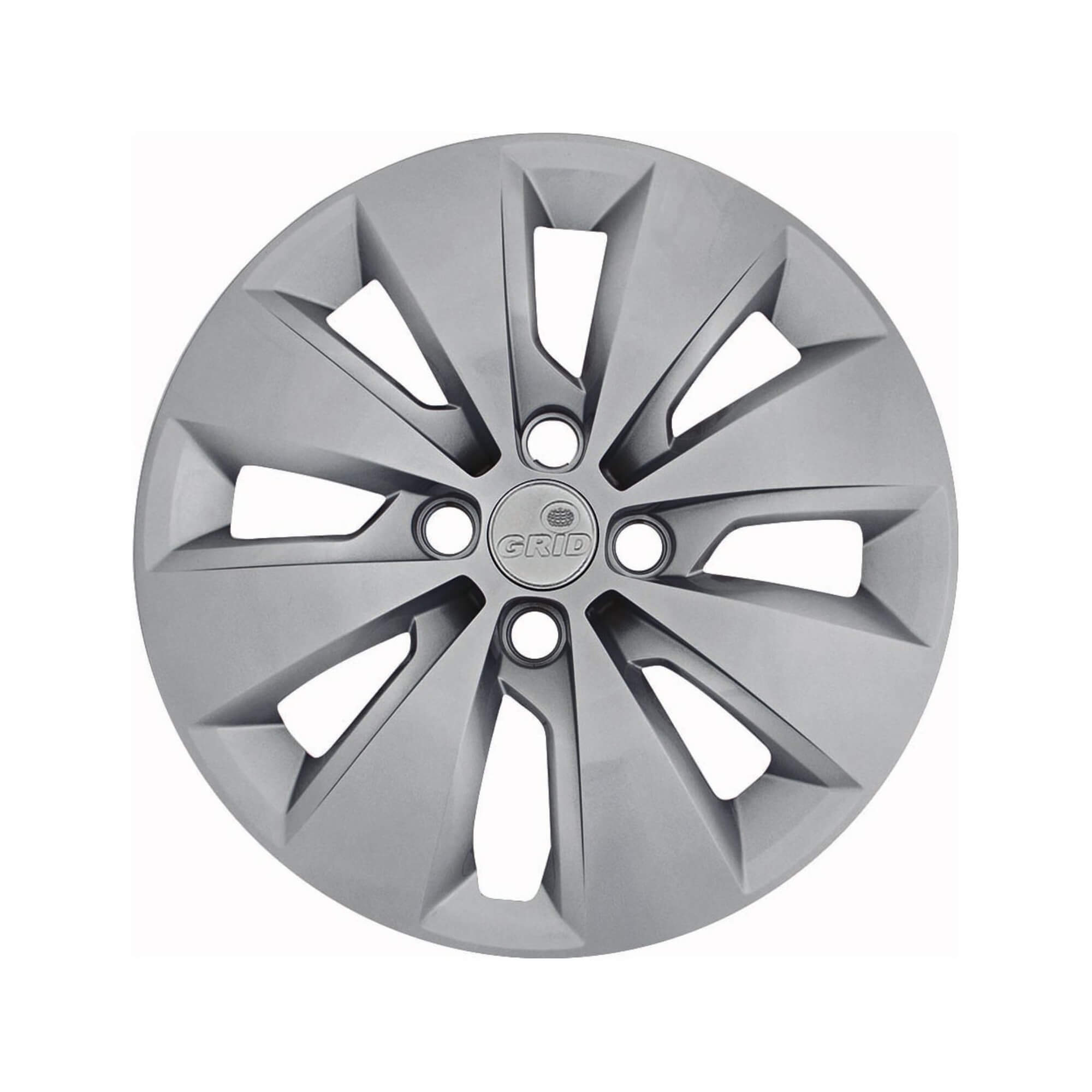 Calota Aro 15" cor Prata modelo Saveiro 17/18 Jogo c/ 4 Calotas Grid - 248CP-PTA-E