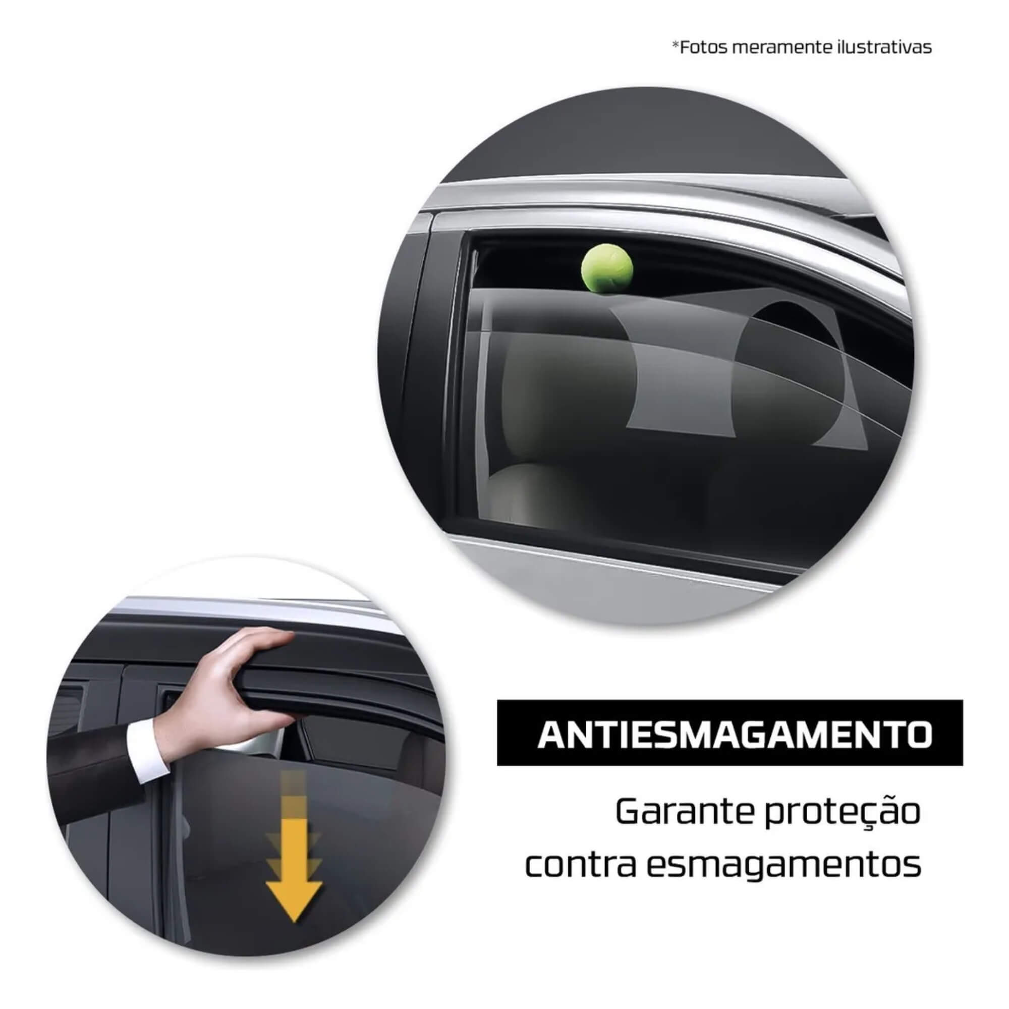 Módulo de Automação Subida e Descida de Vidro Elétrico Tury - Pro 4.61 Long R