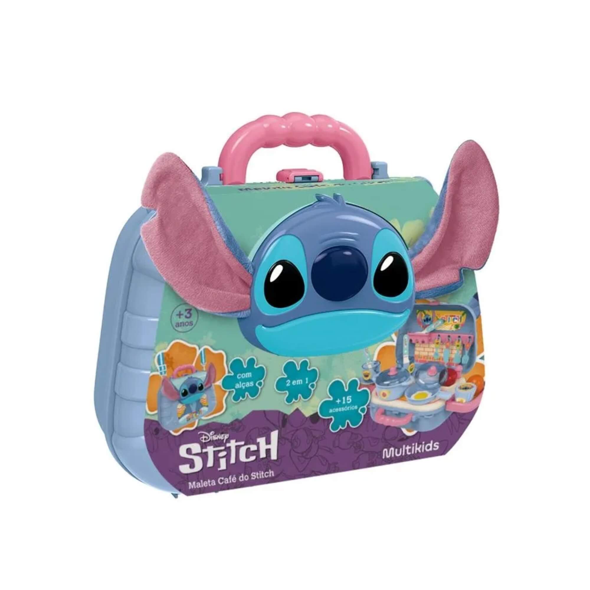 Brinquedo Infantil Maleta Stitch de Café da Manhã Multikids - BR2495