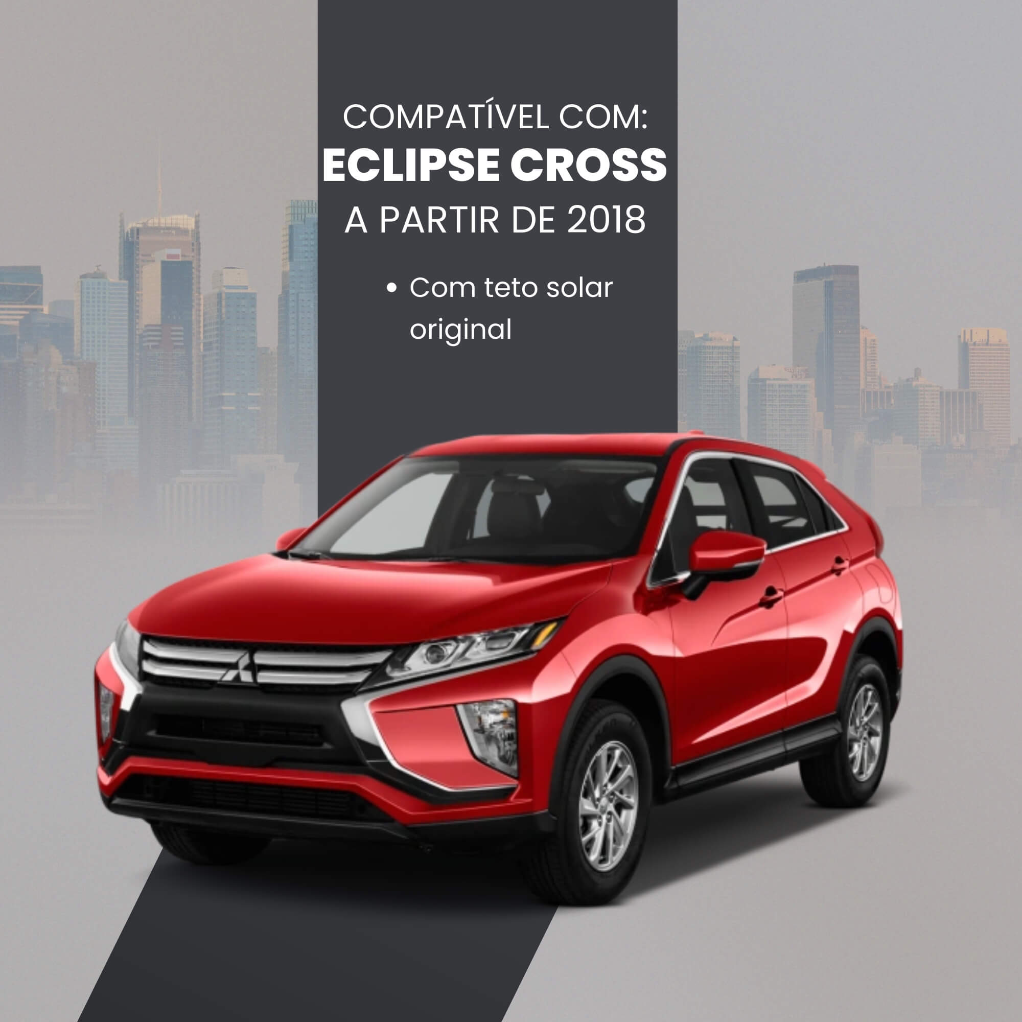 Módulo Fechamento e Abertura Teto Solar para Eclipse Cross a partir de 2018 Tury - SKY 2.0 AH