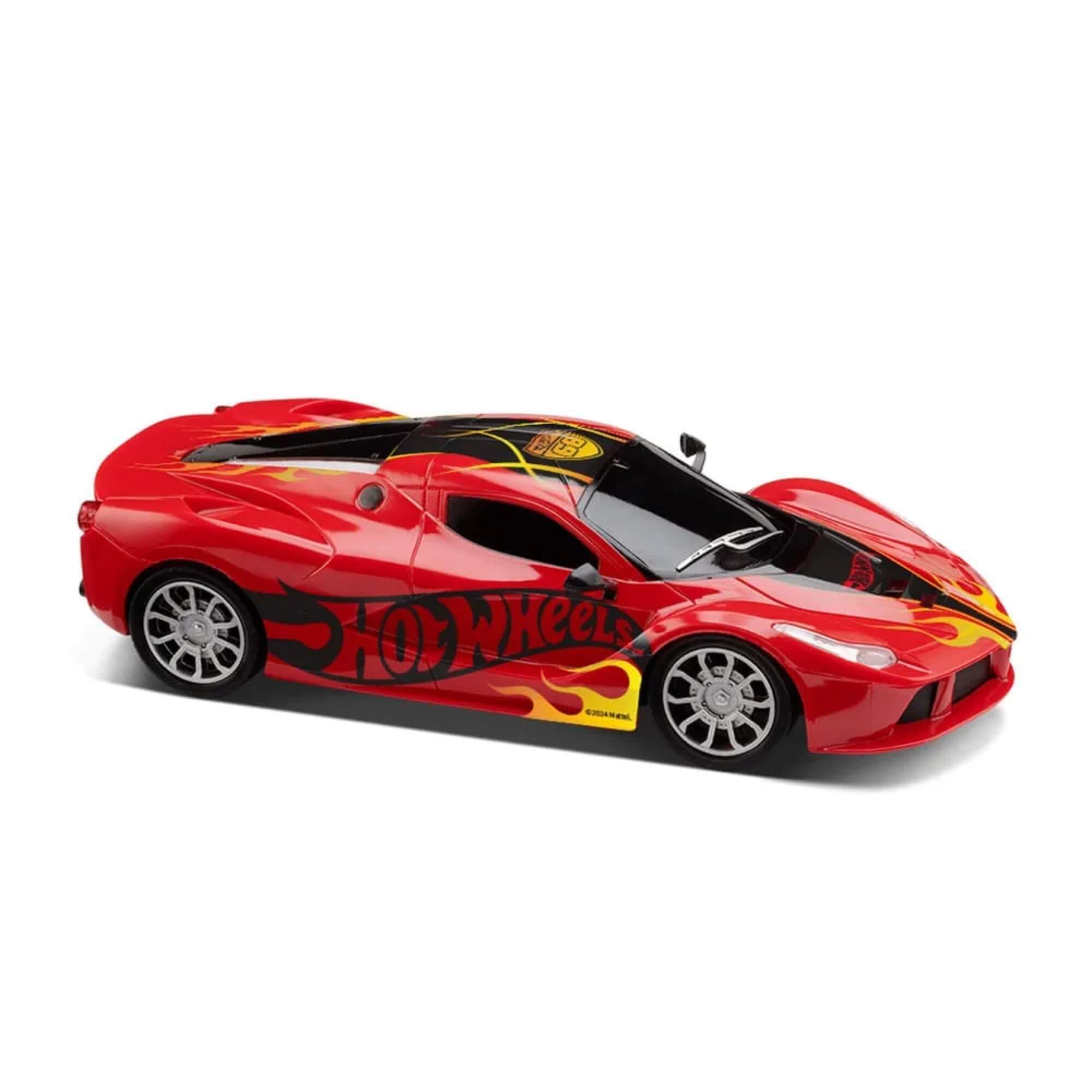 Brinquedo Infantil Carrinho de Controle Remoto Vermelho Hot Wheels Multikids - BR2444