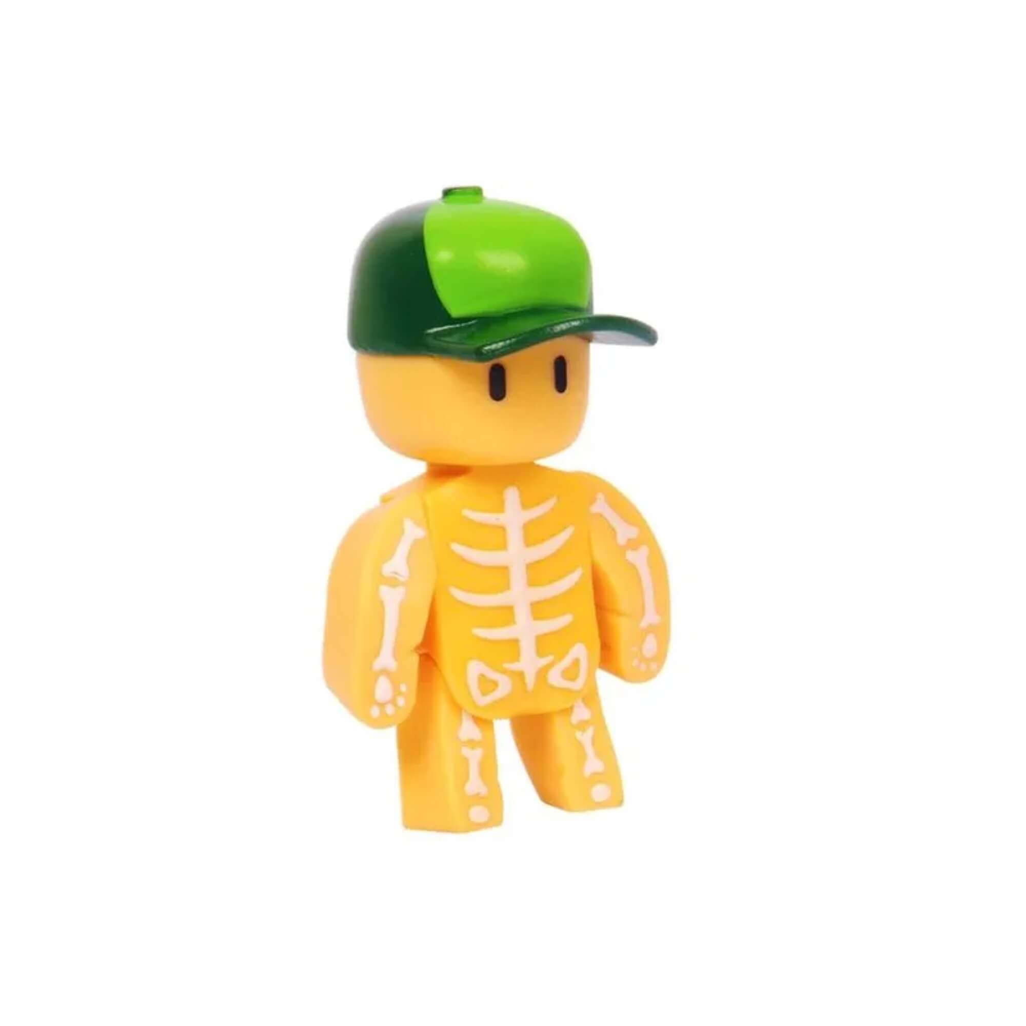 Kit c/ 3 Unidades Bonecos Sortidos Figuras de Ação Stumble Guys Série 3 7.5 cm Multikids - BR2540