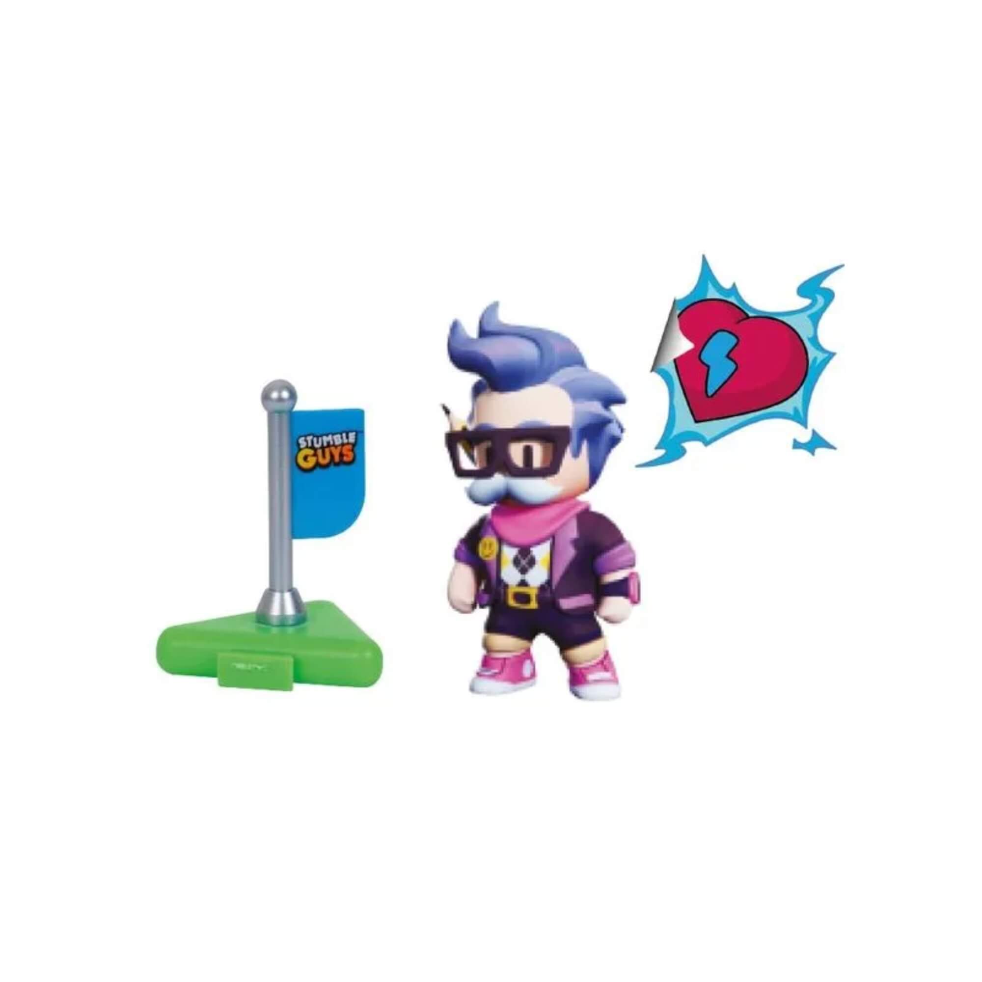 Mini Boneco Stumble Guys Série 3 Cápsula Mr. Stumble - Sortido e Unitário Multikids - BR2537