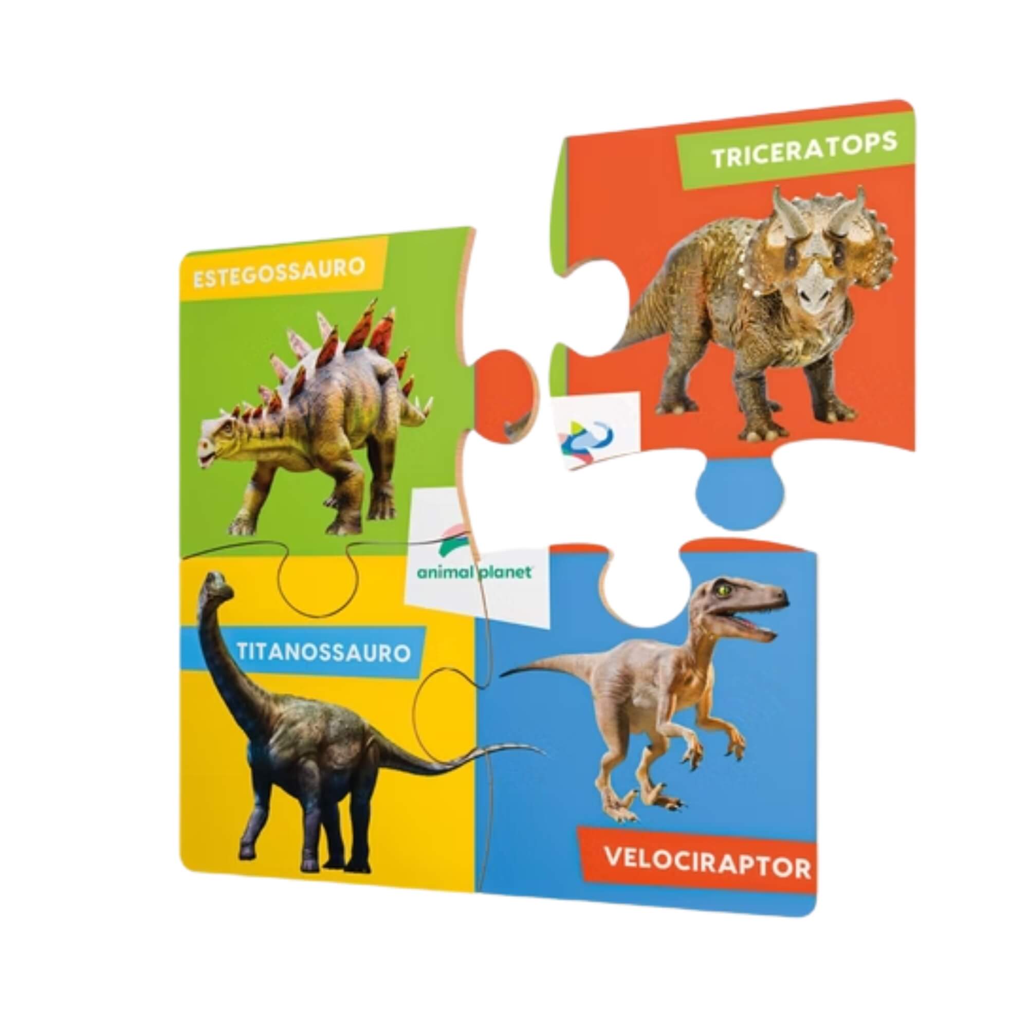 Jogo Infantil Quebra-cabecinha Dinos Animal Planet Cooper Fun - 00071