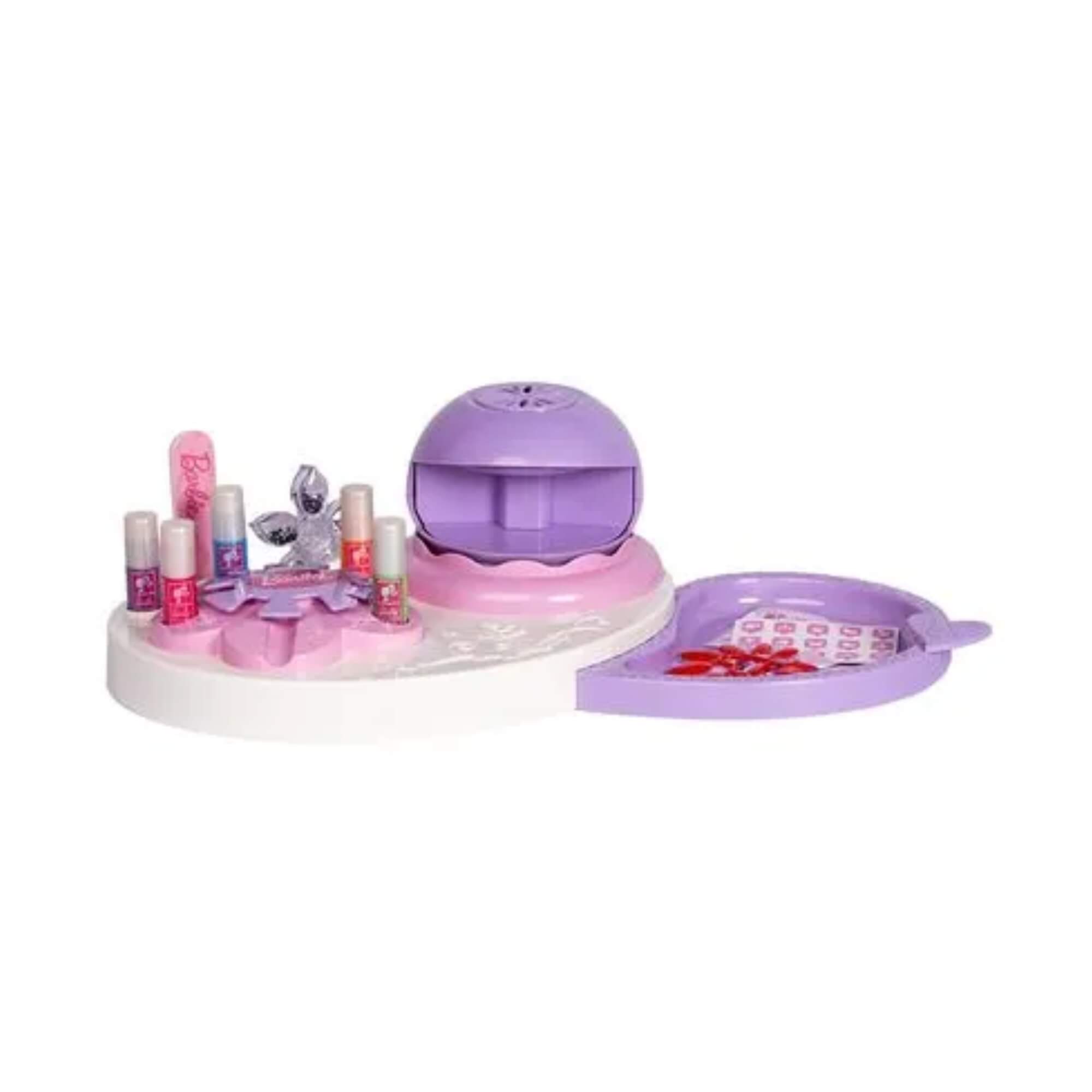 Brinquedo Infantil Esmalteria Glam Barbie c/ Secador de Unha Multikids - BR2423