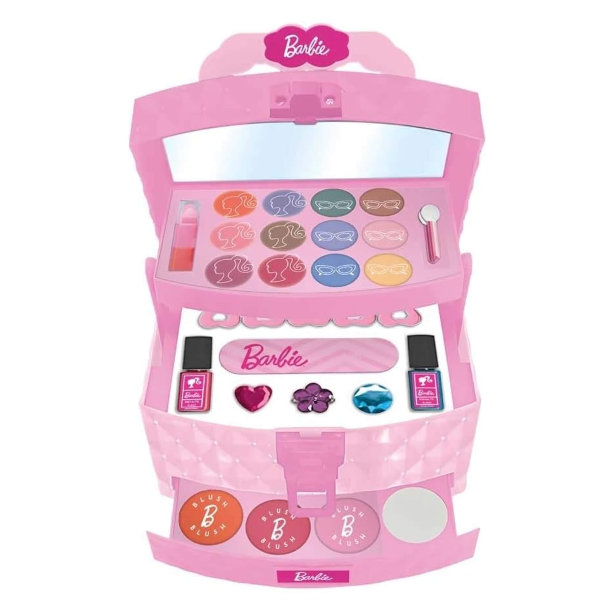 Maleta de Maquiagem Infantil Glam Barbie Multikids - BR2424