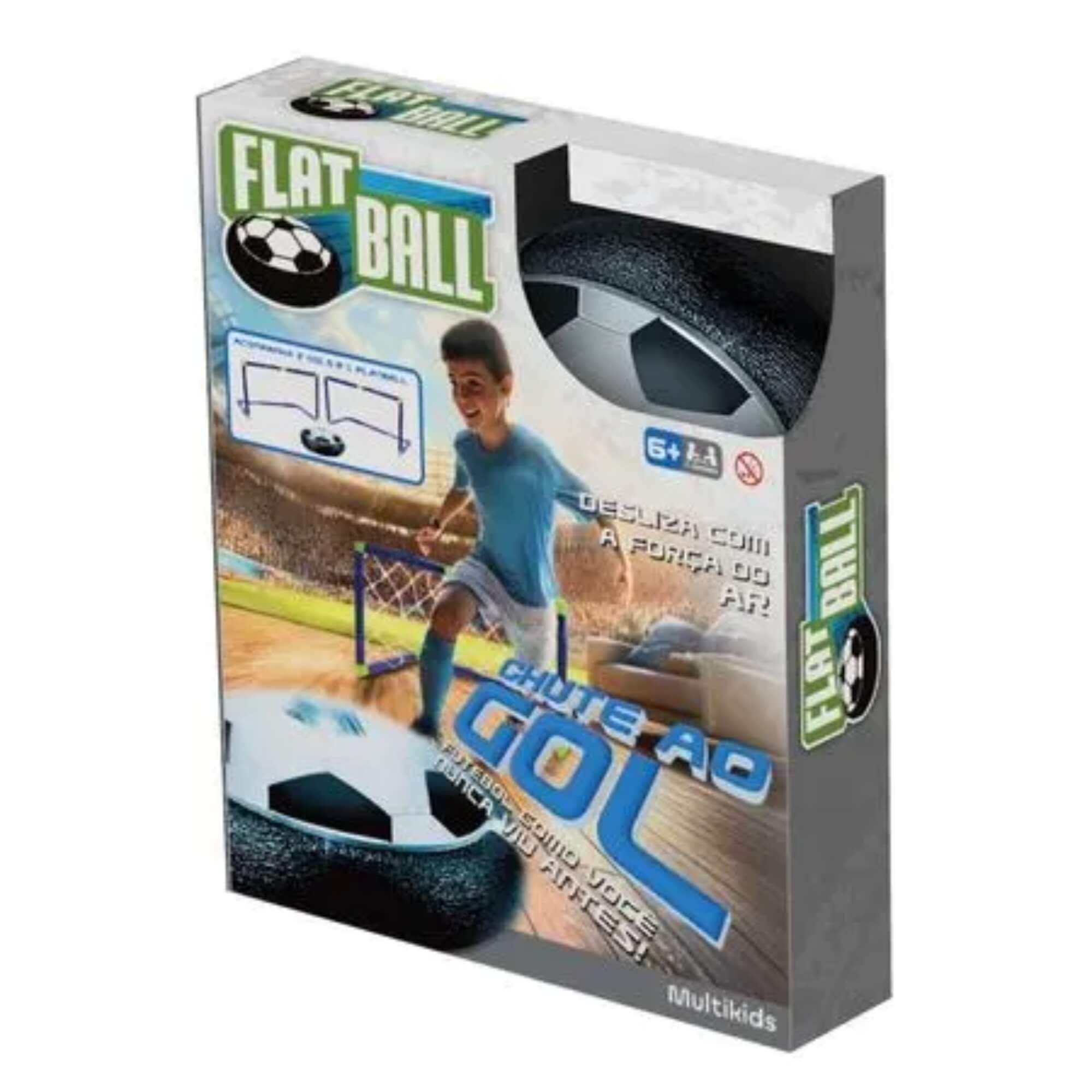Brinquedo Infantil Flat Ball Chute ao Gol Multikids - BR2438