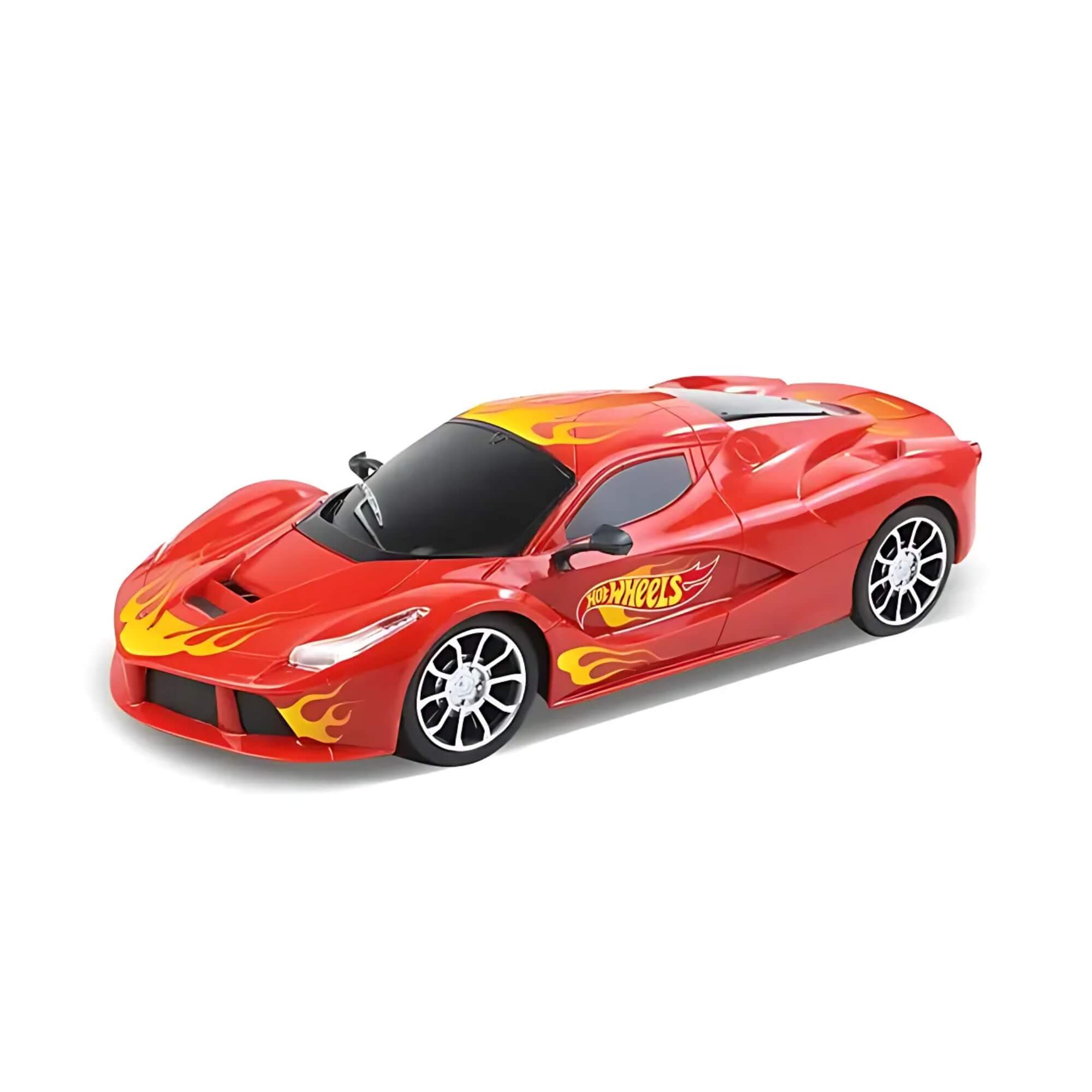 Brinquedo Infantil Carrinho de Controle Remoto Hot Wheels Vermelho Multikids - BR2446