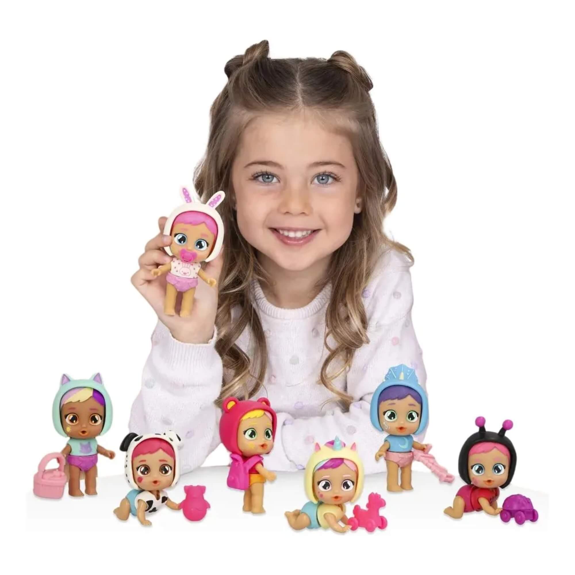 Mini Boneca Cry Babies Playtime Berçário Sortida e Unitária Multikids - BR2462