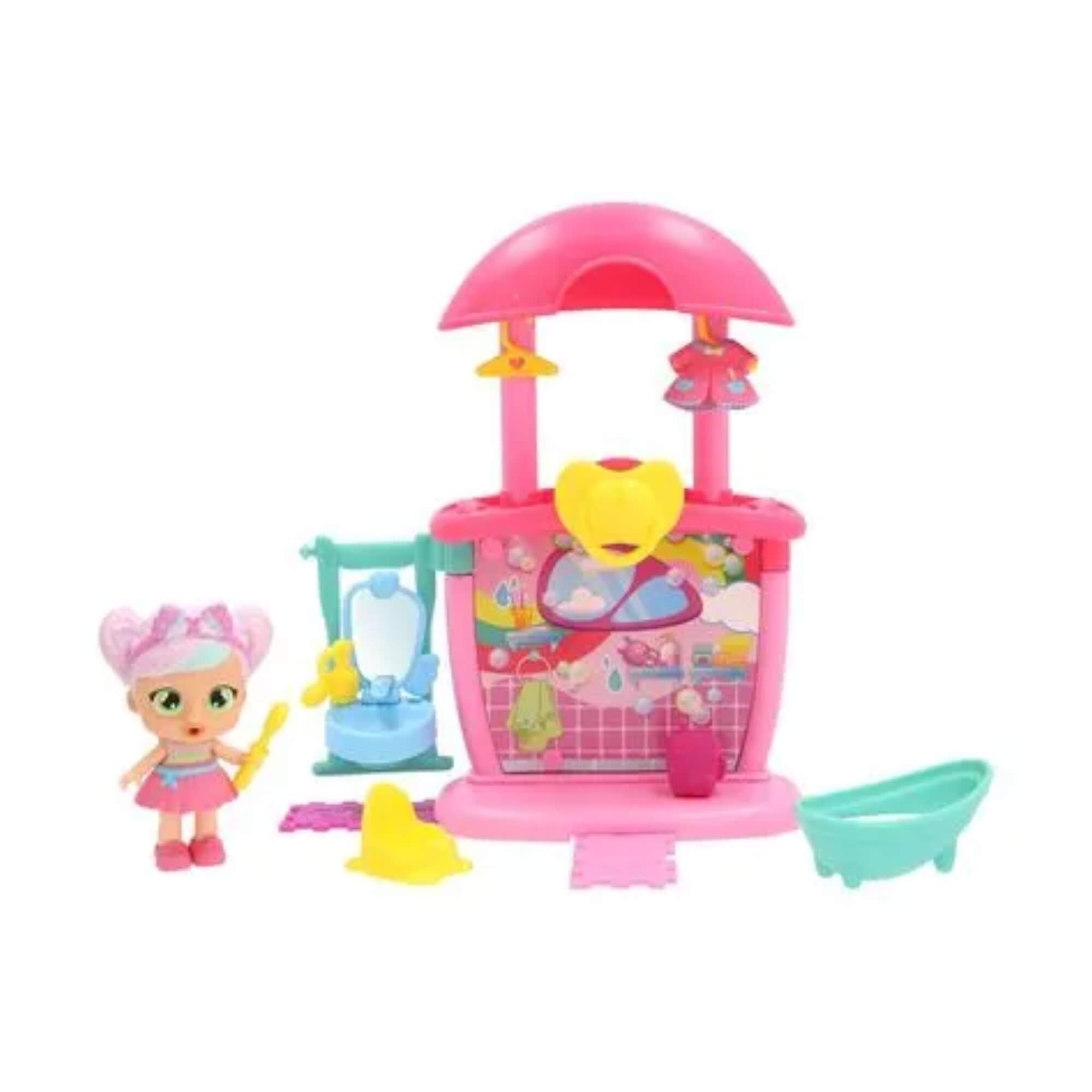 Boneca Infantil Cry Babies Playtime Banheiro da Bella Multikids - BR2467