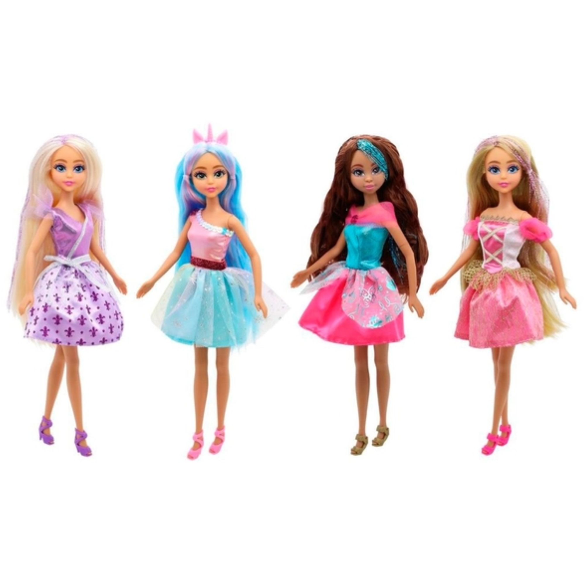 Boneca Dreameez Fashion Doll Princesa 29cm 1 unidade Sortida e Unitária Multikids - BR2487