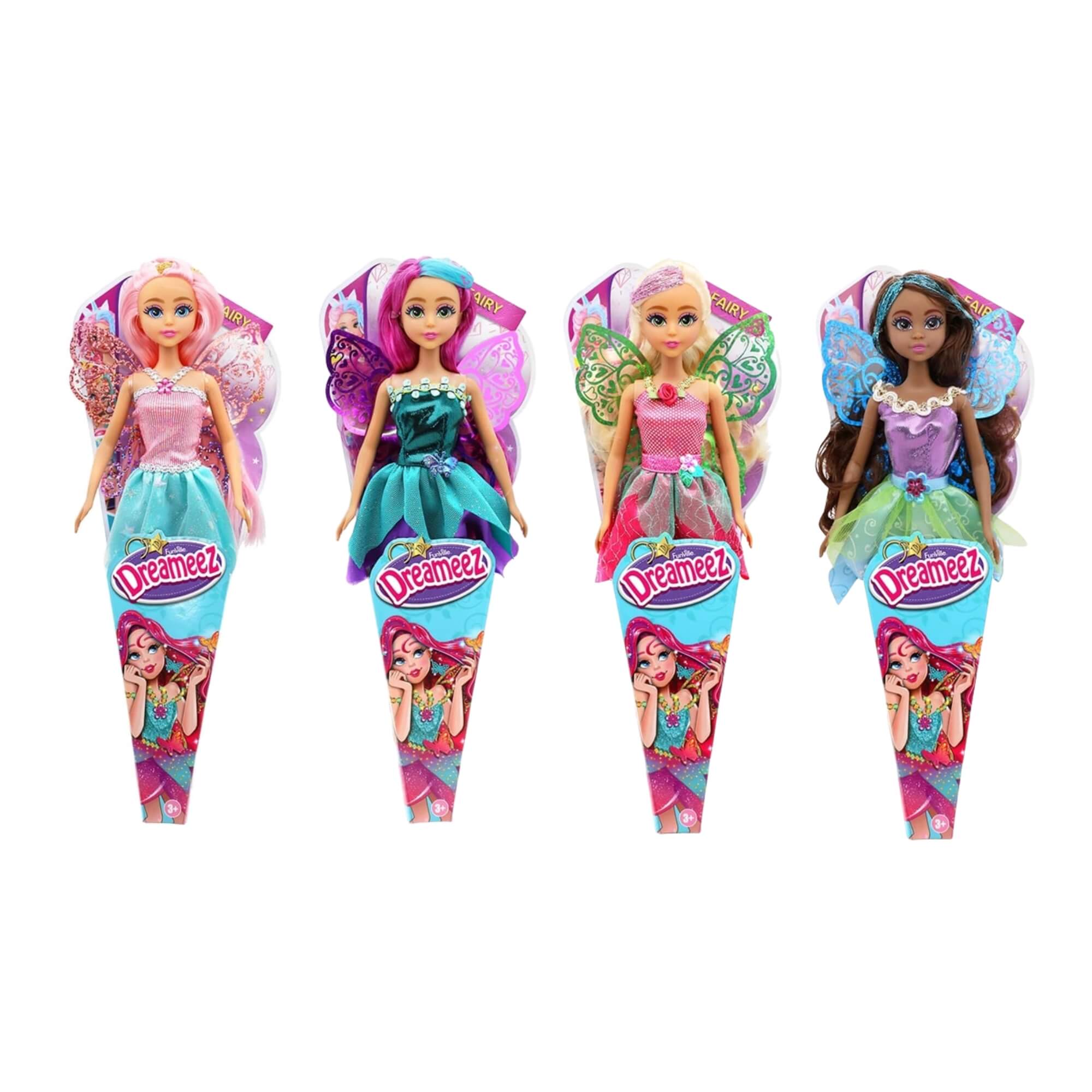 Boneca Fashion Doll Fada Dreameez Sortida e Unitária Multikids - BR2488