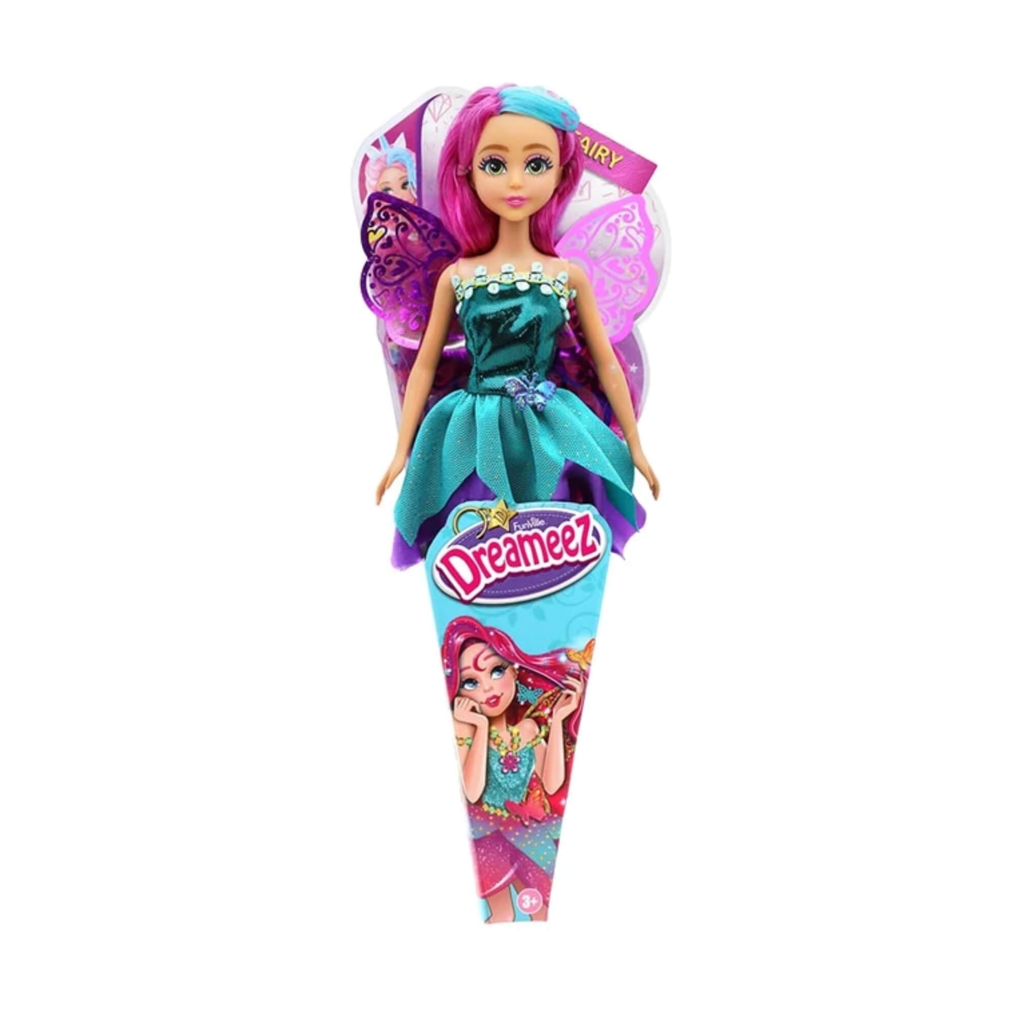 Boneca Fashion Doll Fada Dreameez Sortida e Unitária Multikids - BR2488