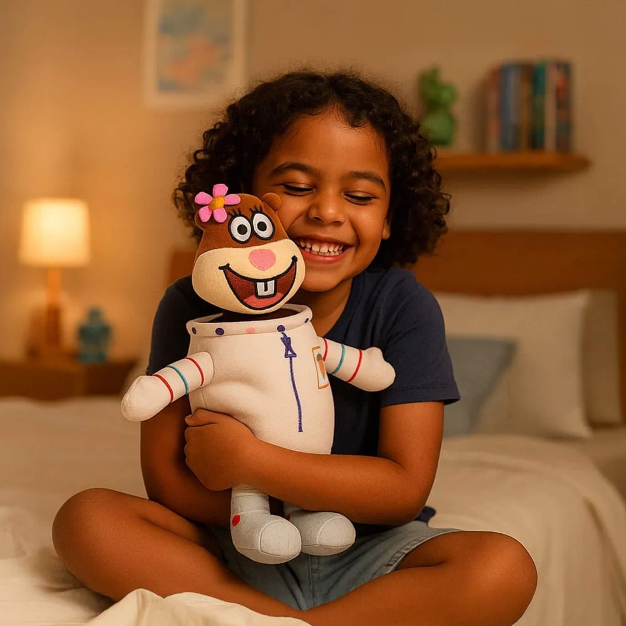 Pelúcia Sandy Bochechas Turma do Bob Esponja Multikids - BR2514