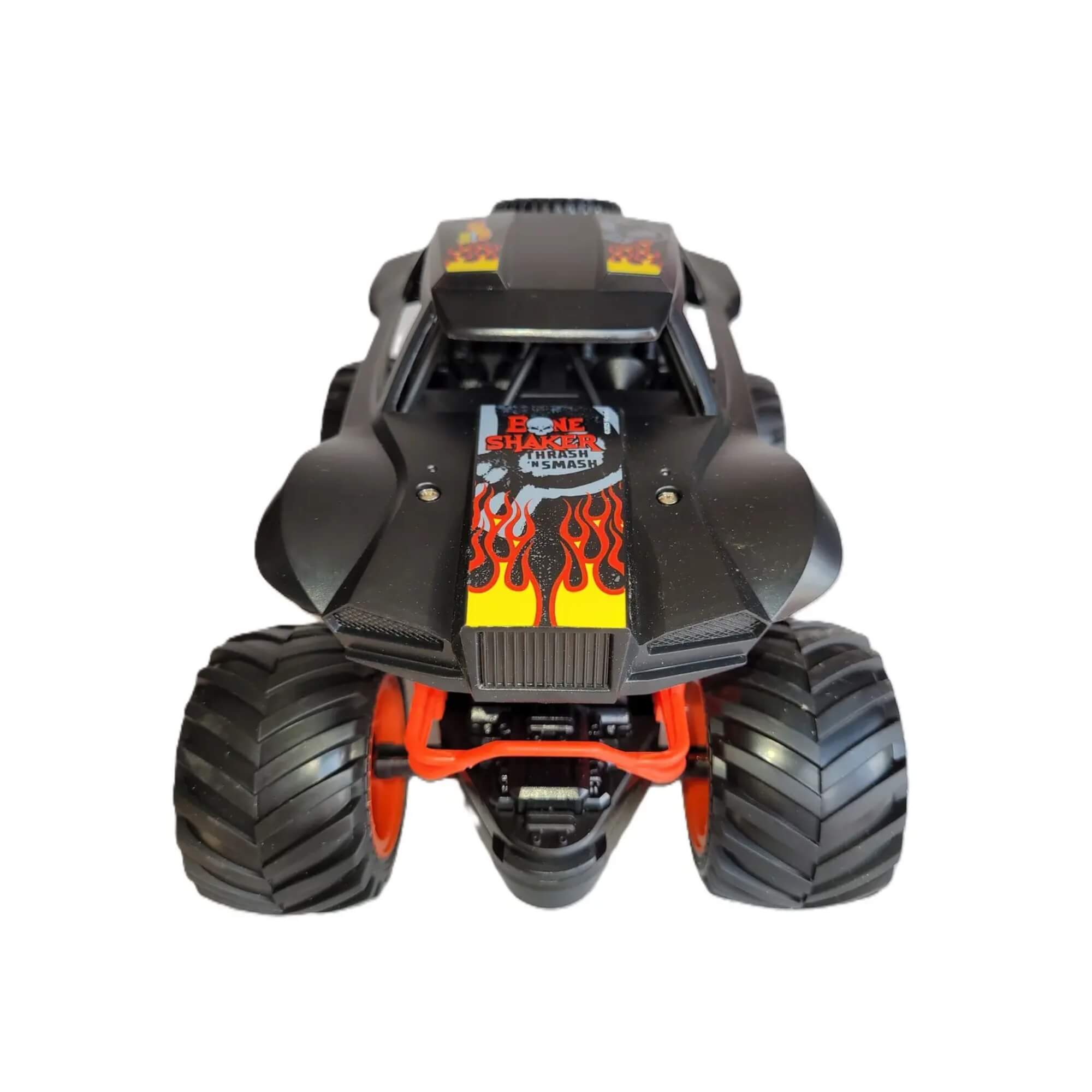 Brinquedo Infantil Hot Wheels Monster Truck Rocket 1:24 c/ Luz e Som Multikids - BR2529