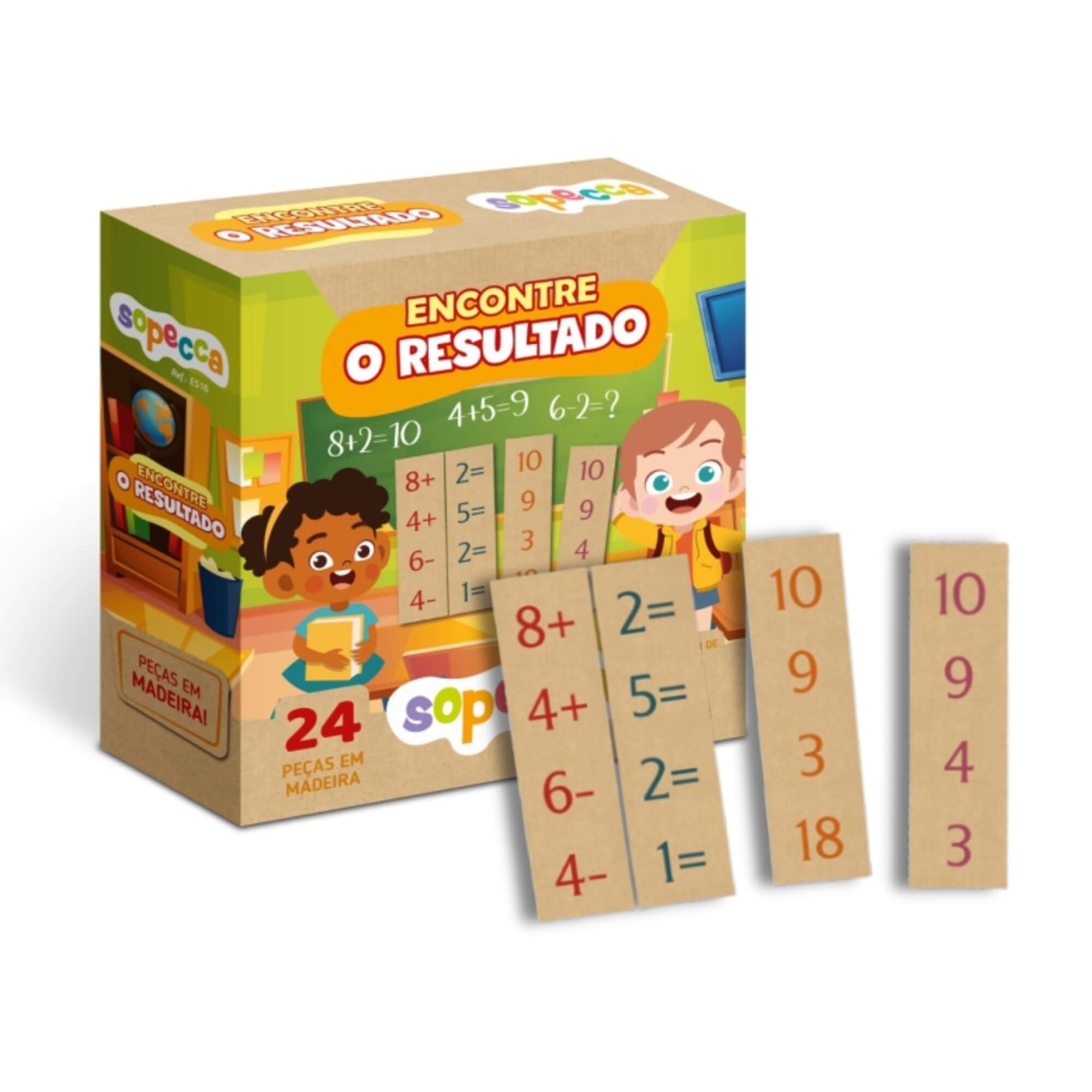 Jogo Educativo Infantil Encontre o Resultado Sopecca - ES16