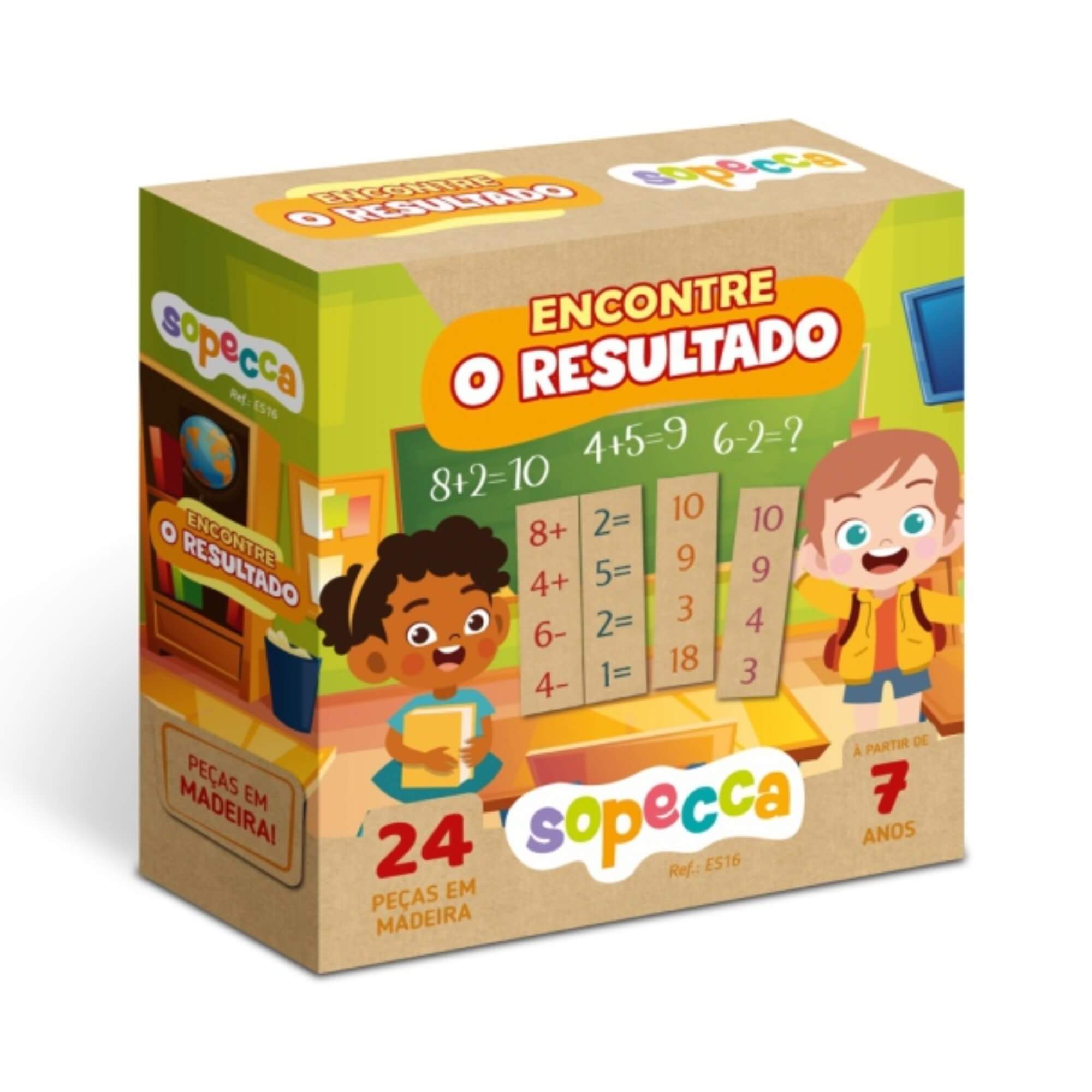 Jogo Educativo Infantil Encontre o Resultado Sopecca - ES16