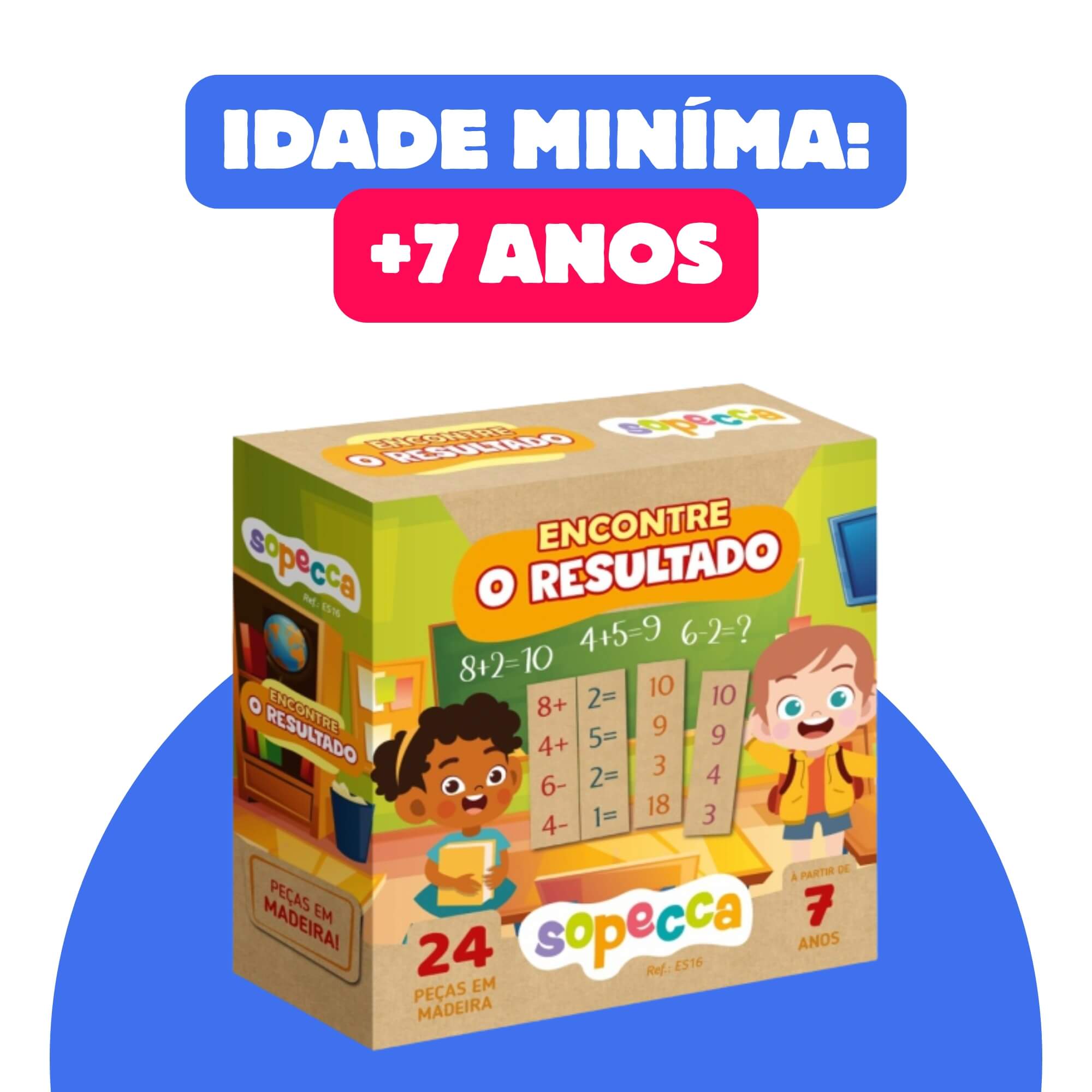 Jogo Educativo Infantil Encontre o Resultado Sopecca - ES16