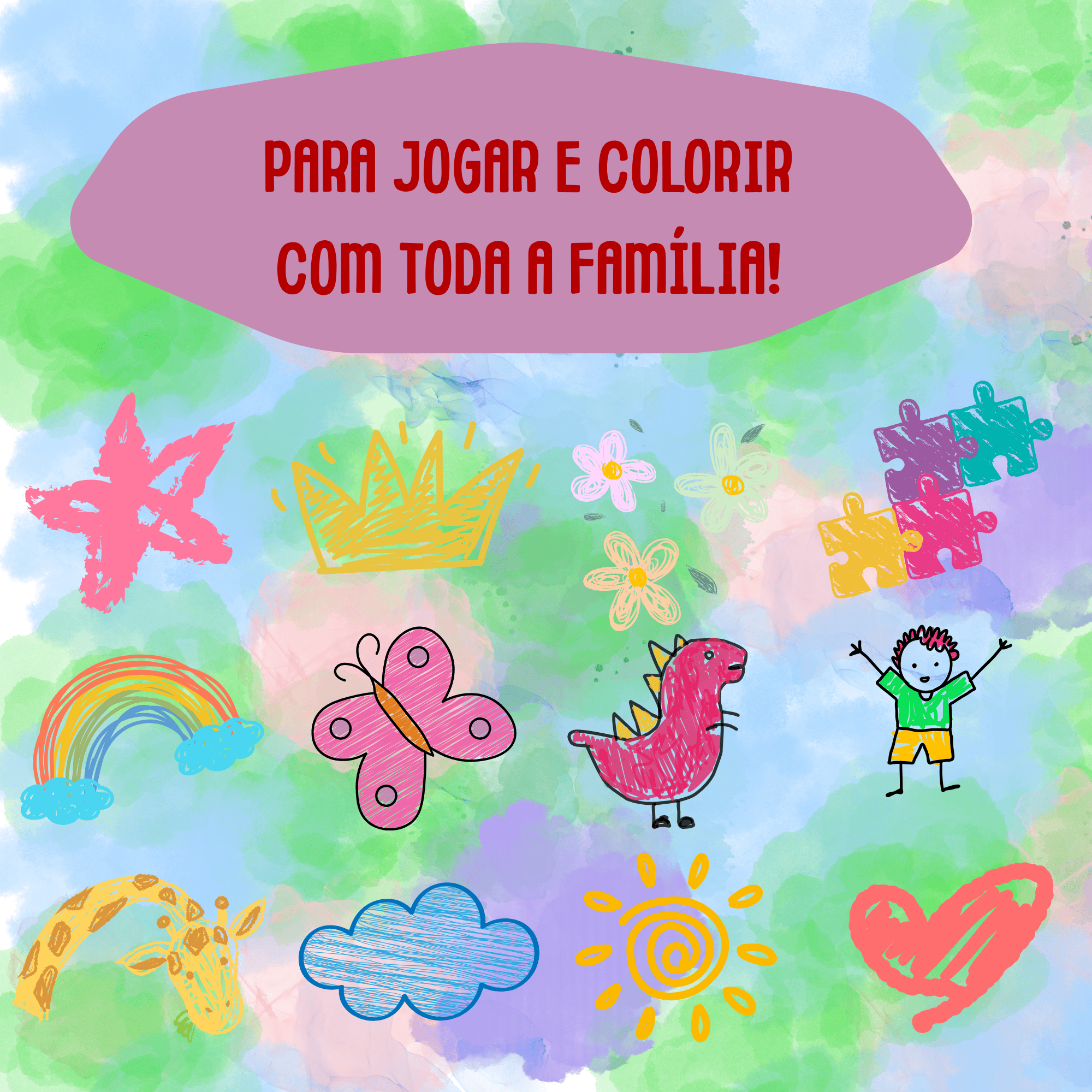 Jogo da Memória Infantil: Animais Domésticos 20 peças Sopecca - ES21