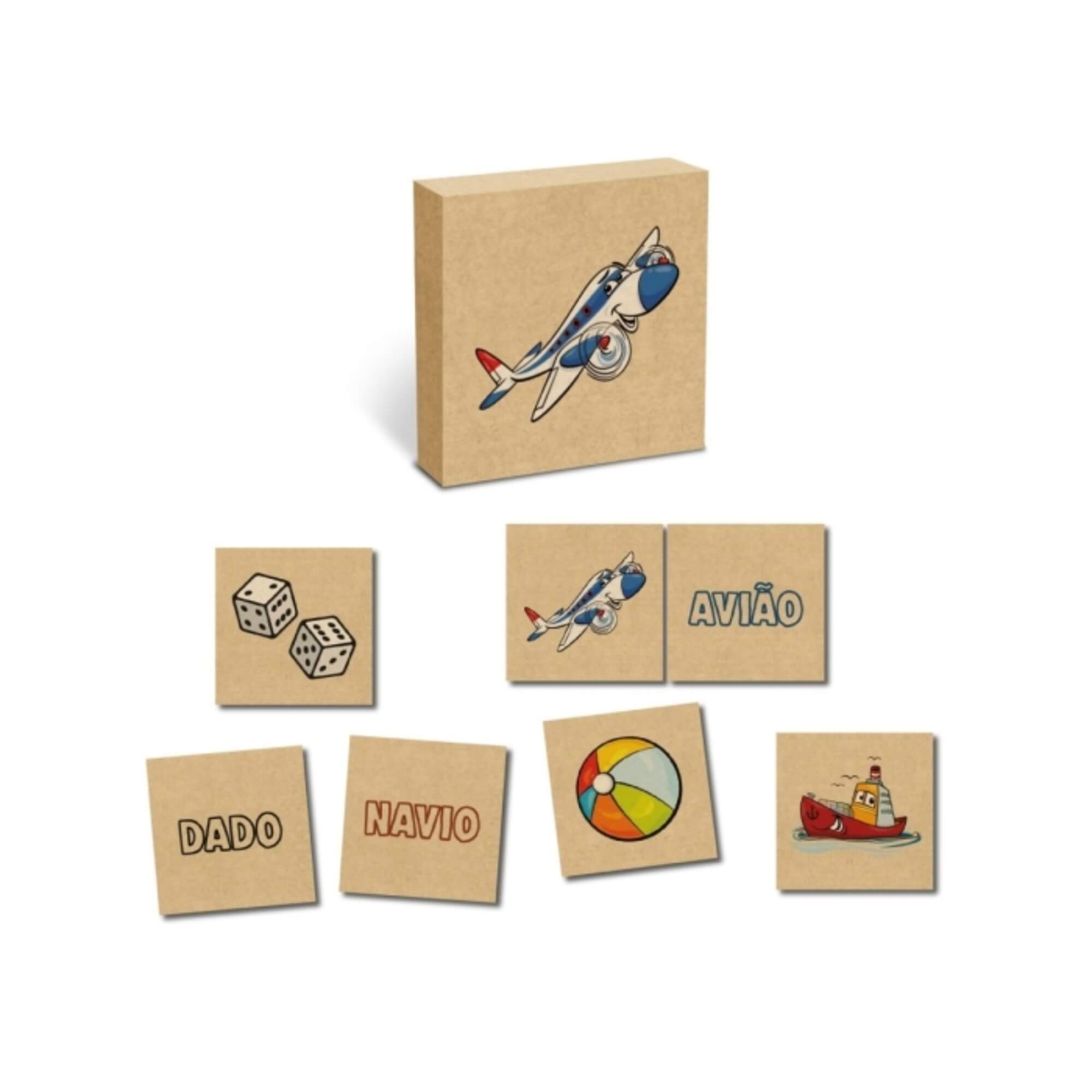 Jogo da Memória Infantil Alfabetização Sopecca - M300