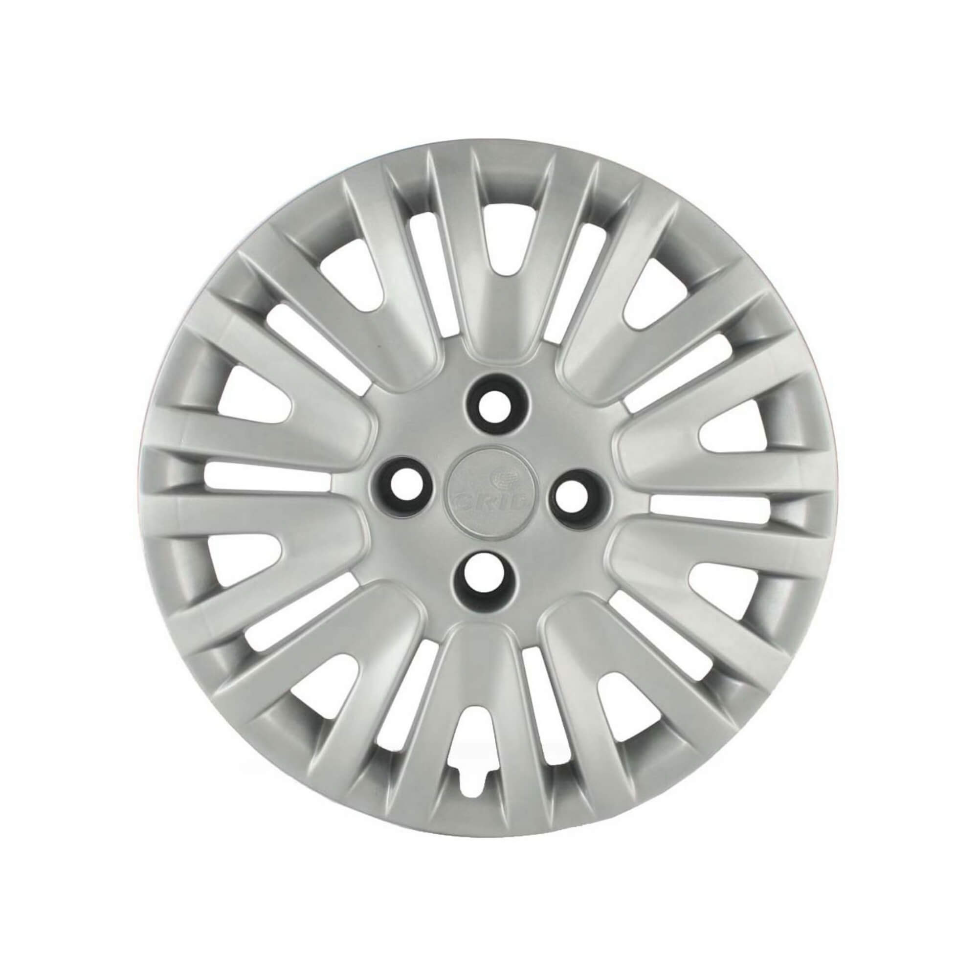 Calota Aro 14" cor Prata Modelo Gol Power G5 09/10 Jogo c/ 4 Calotas Grid - 010CA-PTA-E