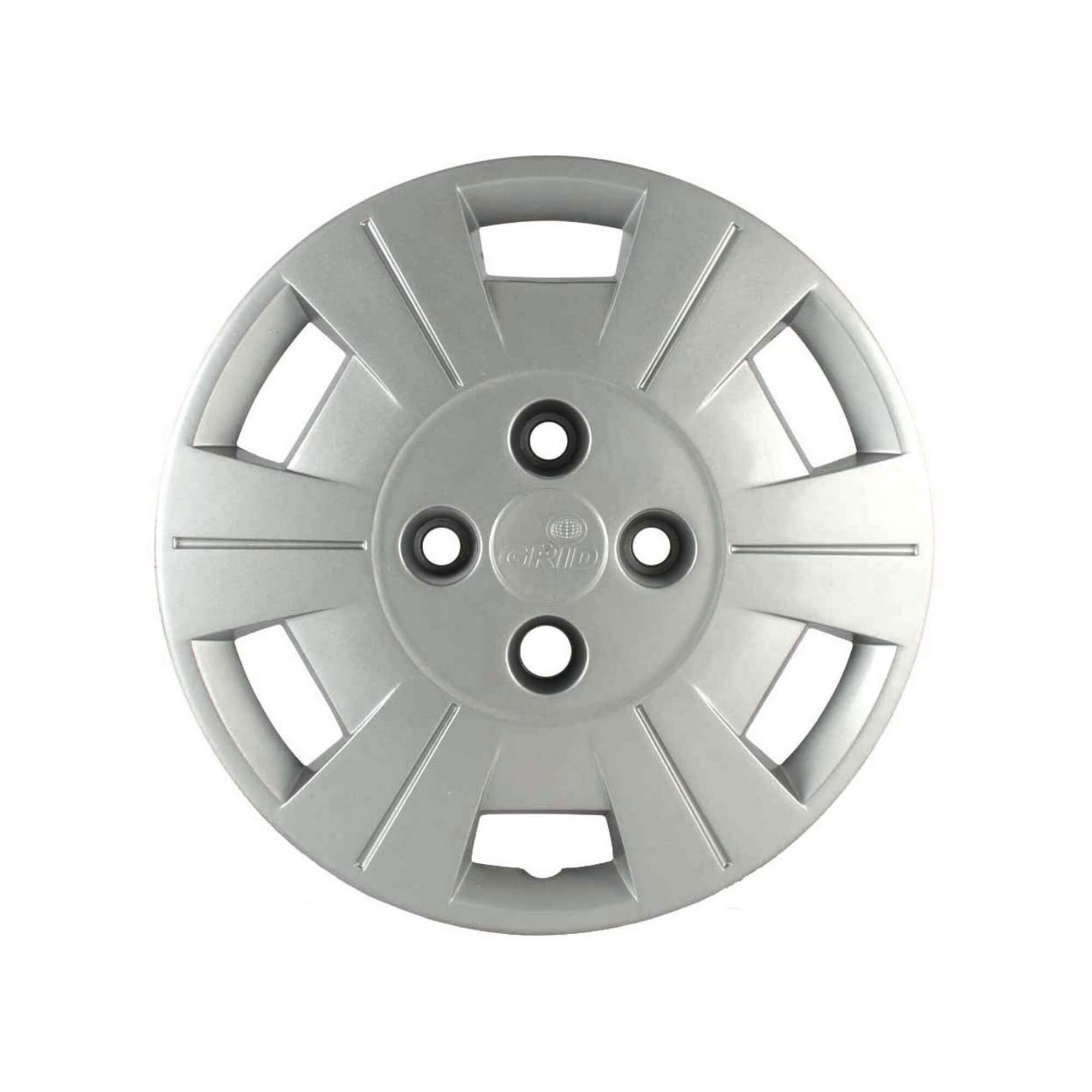 Calota Aro 13" cor Prata modelo Celta 2000 Jogo c/ 4 Calotas Grid - 057CB-PTA-E
