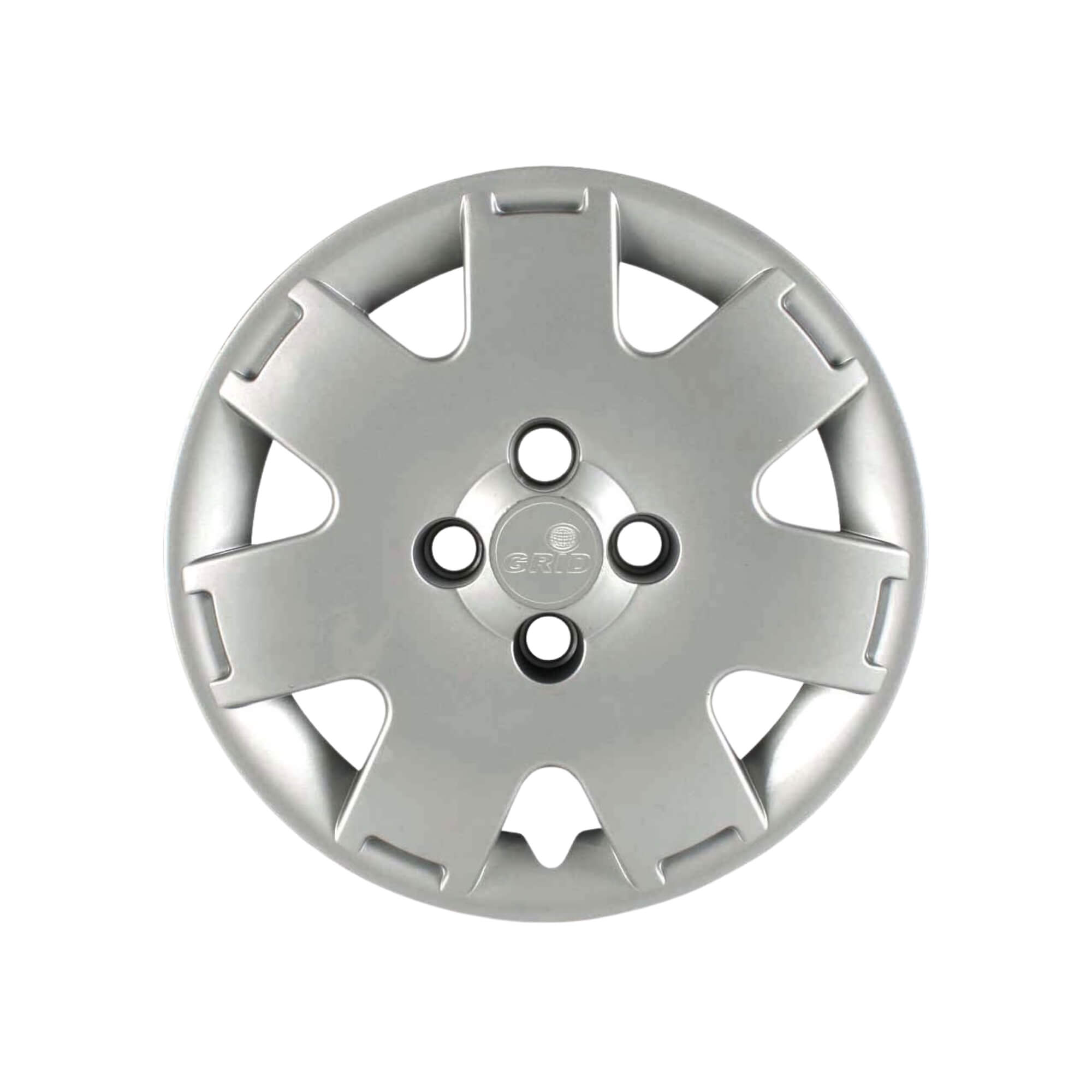 Calota Aro 14" cor Prata Modelo Gol/Parati G4 2006 Jogo c/ 4 Calotas Grid - 061CA-PTA-E