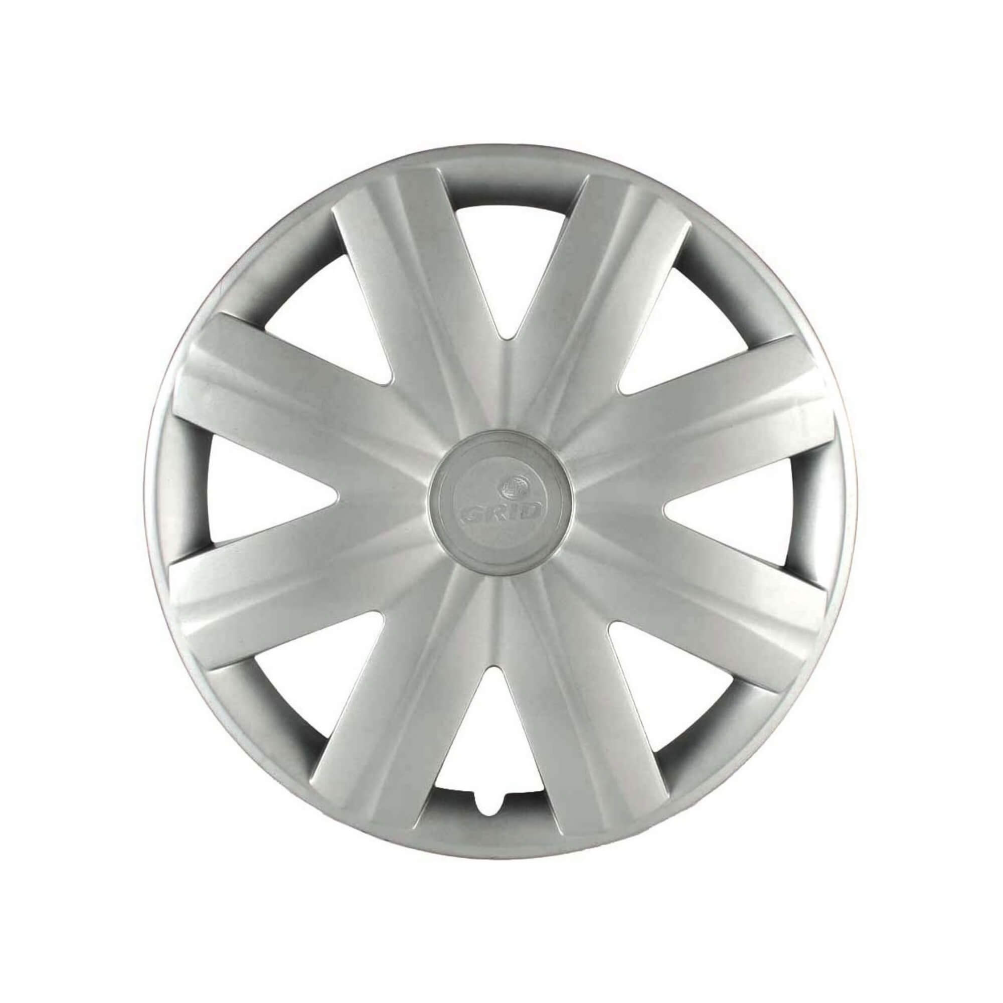Calota Aro 14" cor Prata Modelo Clio/Logan 07/08 Jogo c/ 4 Calotas Grid - 065AR-PTA-E