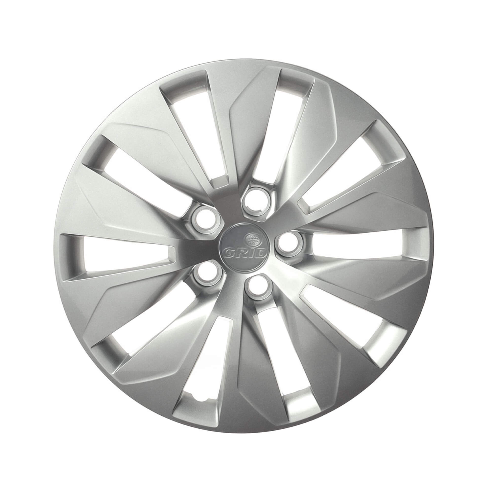 Calota Aro 15" cor Prata Modelo Fox/Space 15/16 Jogo c/ 4 Calotas Grid -189CP-PTA-E