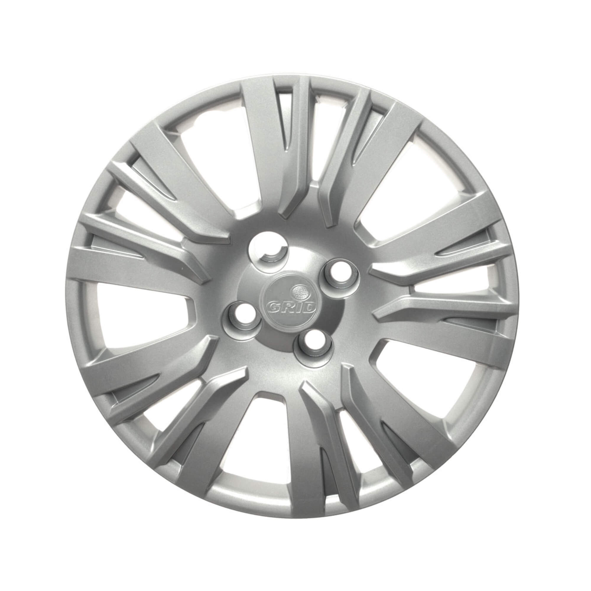 Calota Aro 14" cor Prata modelo Palio Essence 14/16 Jogo c/ 4 Calotas Grid - 221CB-PTA-E