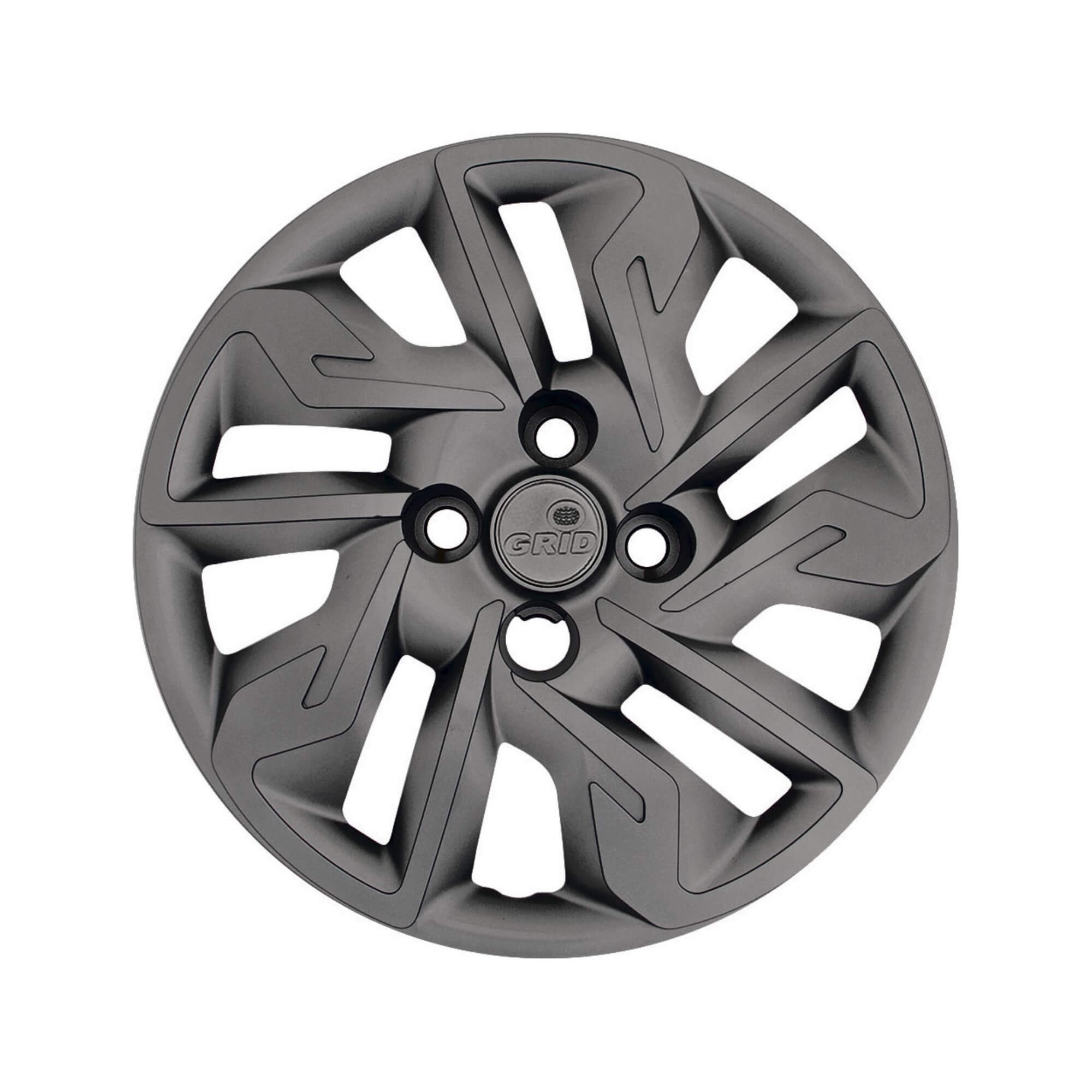 Calota Aro 14" cor Grafite modelo Argo 17/20 Jogo c/ 4 Calotas Grid - 292CB-GFT-E