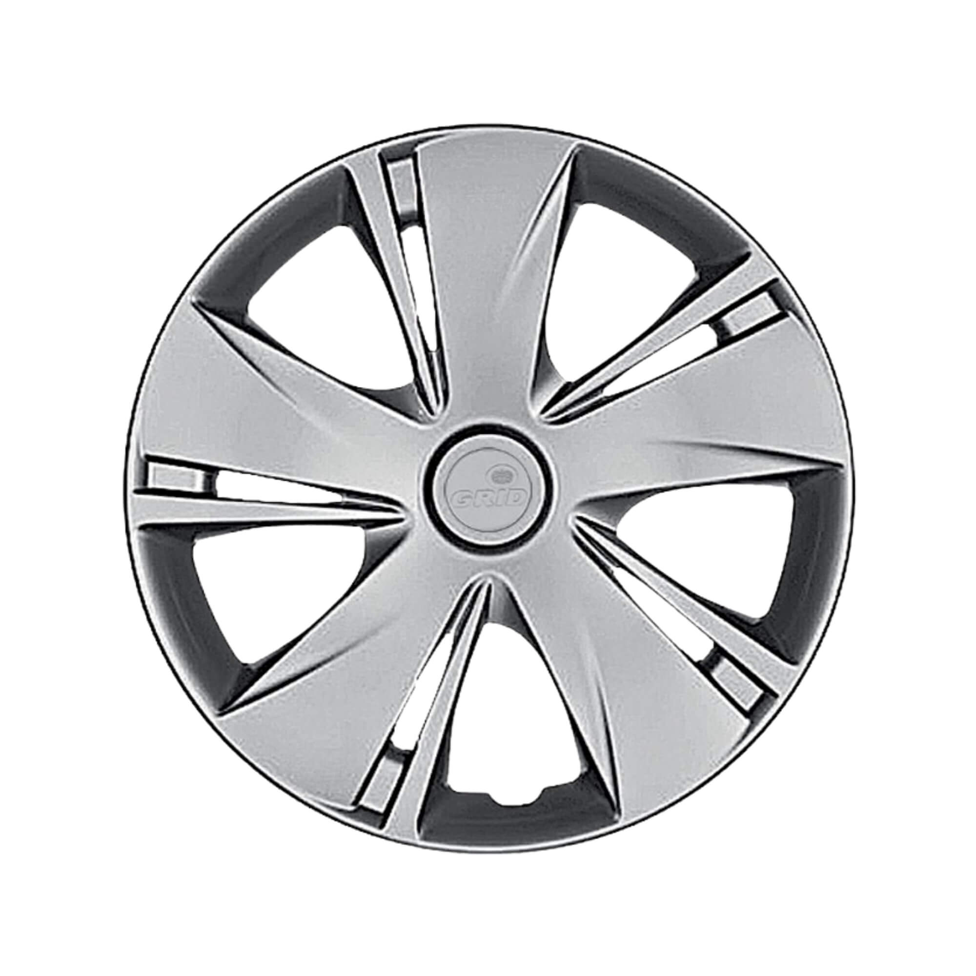 Calota Aro 14" cor Prata Modelo New March 15/18 Jogo c/ 4 Calotas Grid - 451AR-PTA-E
