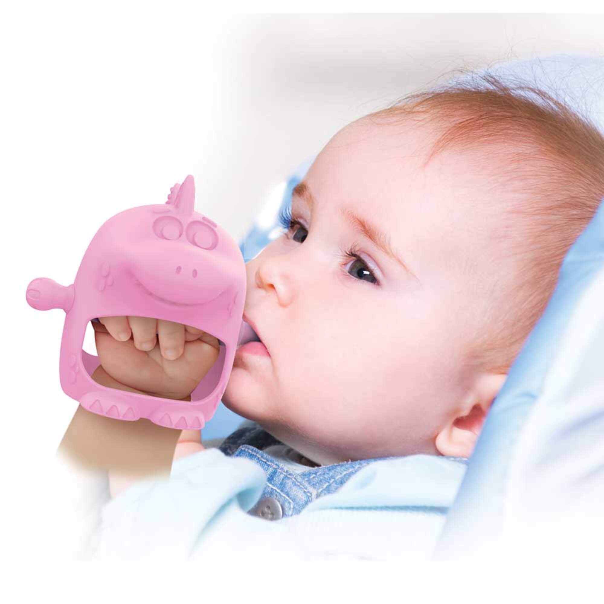 Mordedor Luvinha Dino Rosa +4 meses Elka - 1242