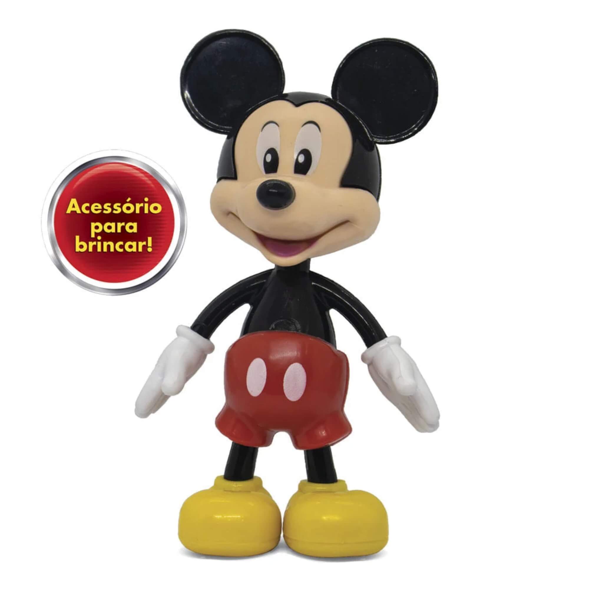 Boneco Mickey c/ Acessórios para Brincar Elka - 1175