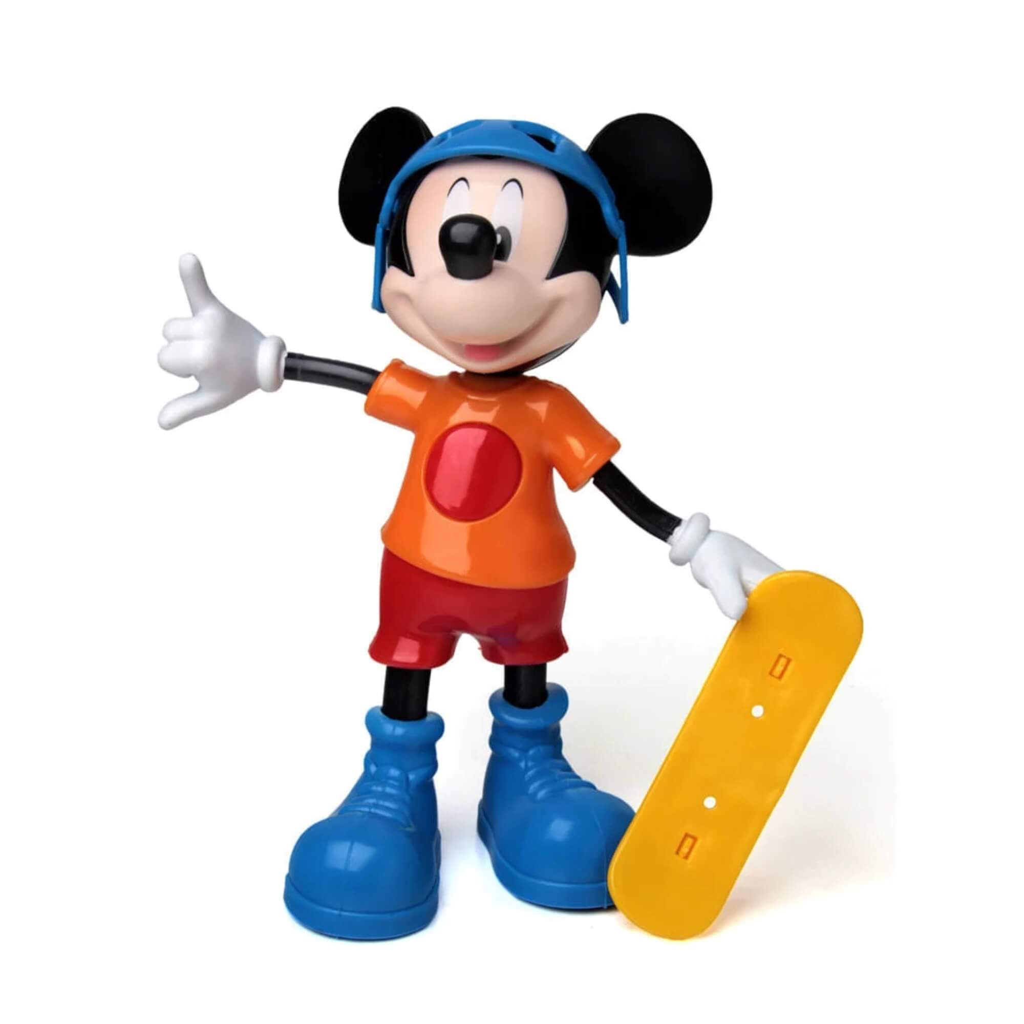 Brinquedo Infantil Boneco Mickey Radical c/ som Elka - 900
