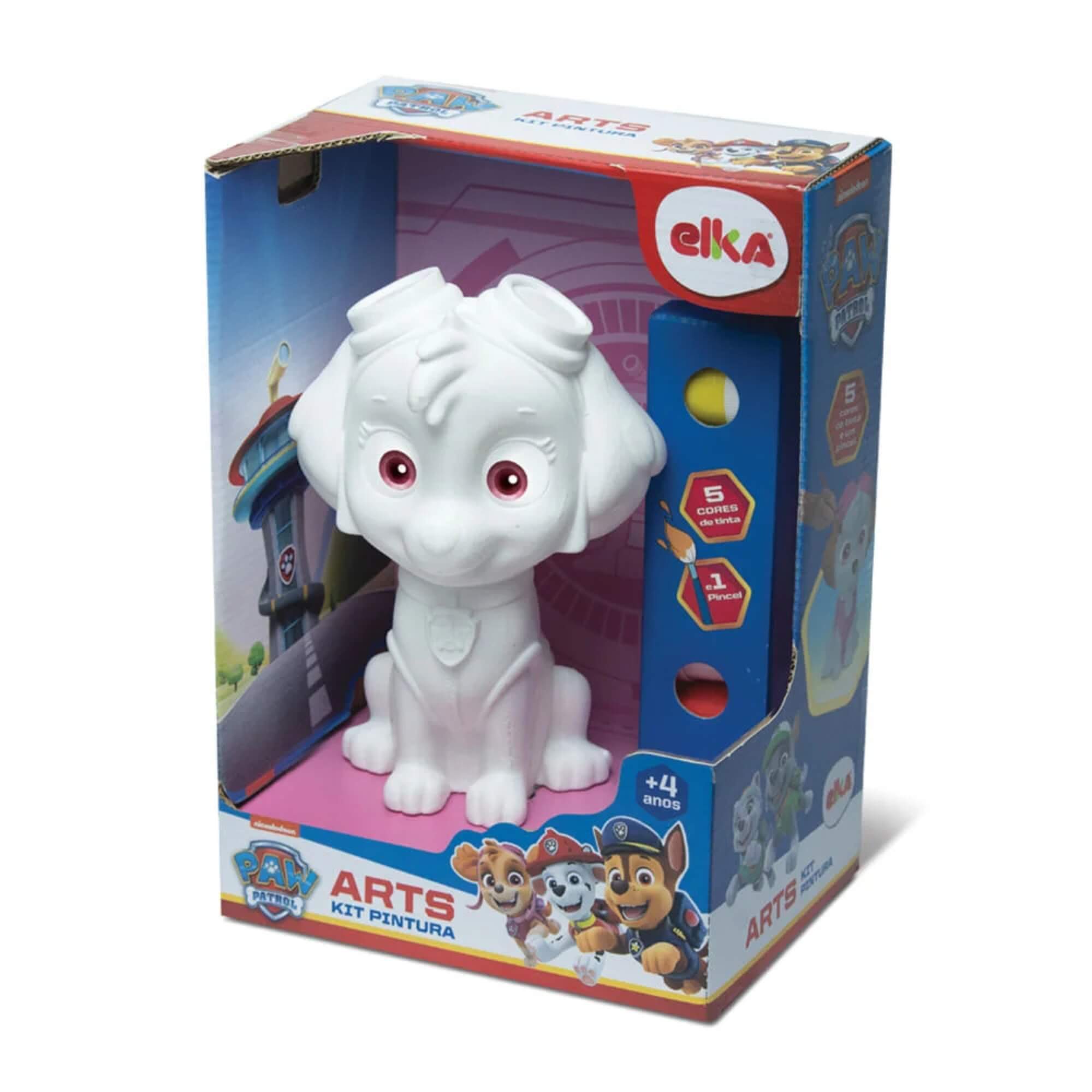 Brinquedo Infantil Arts Kit Pintura Skye Patrulha Canina Elka - 1289