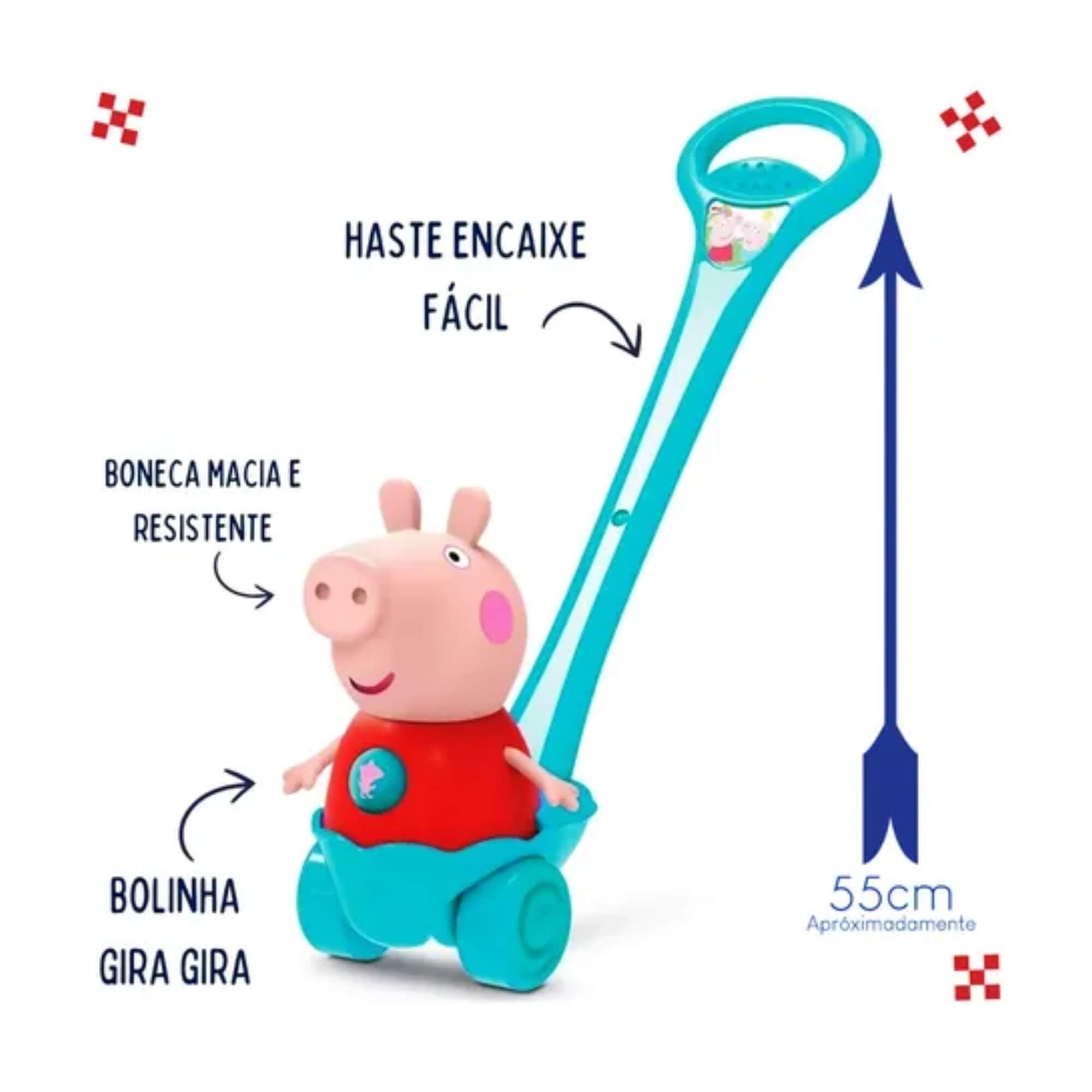 Brinquedo Infantil Vamos Passear Peppa +18 meses Elka - 1269